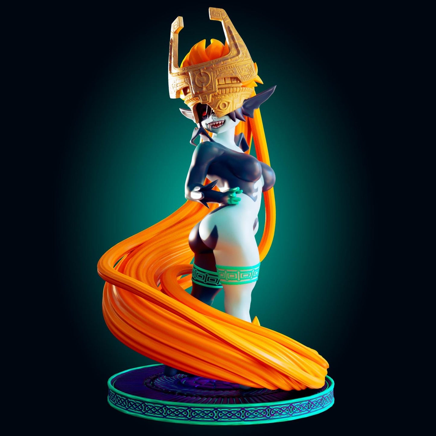 Imp Princess Model Kit | 3D Resin Printed Figurine | Officer Rhu