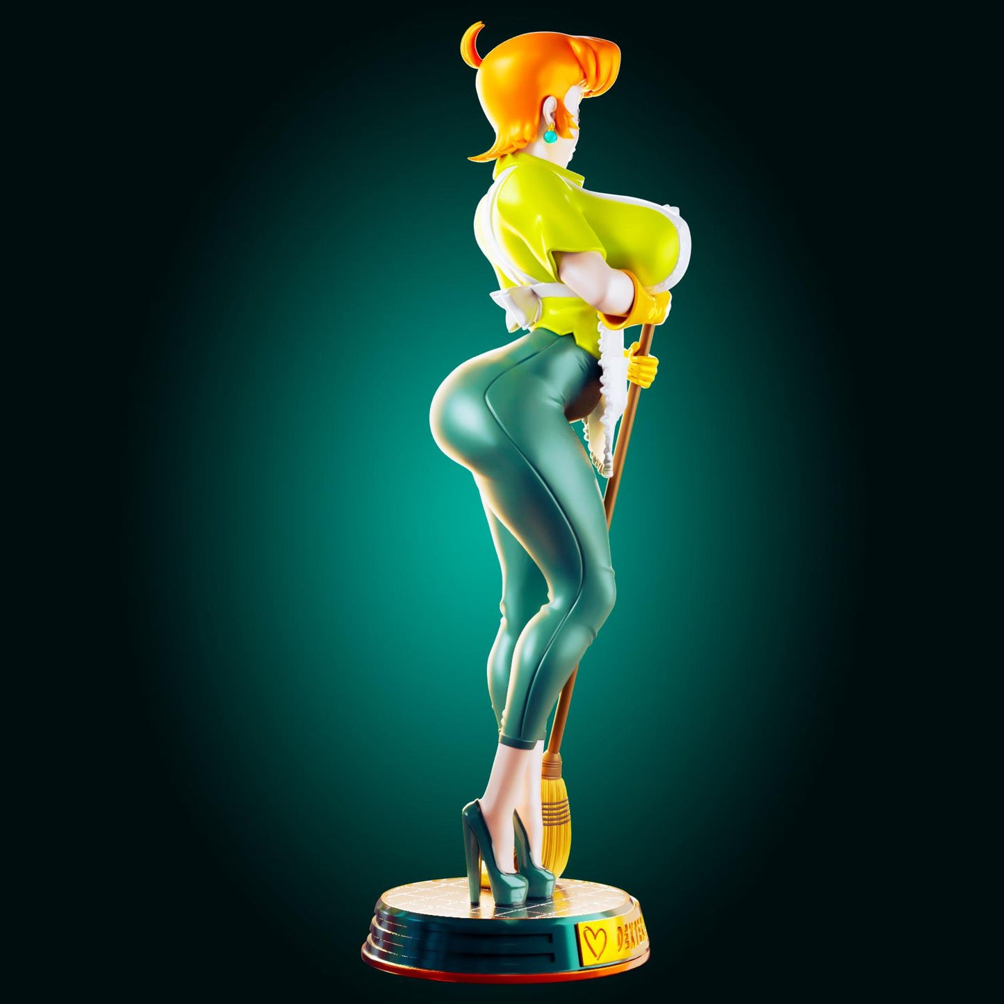 Mom Pin Up Model Kit | 3D Resin Printed Figurine | Officer Rhu