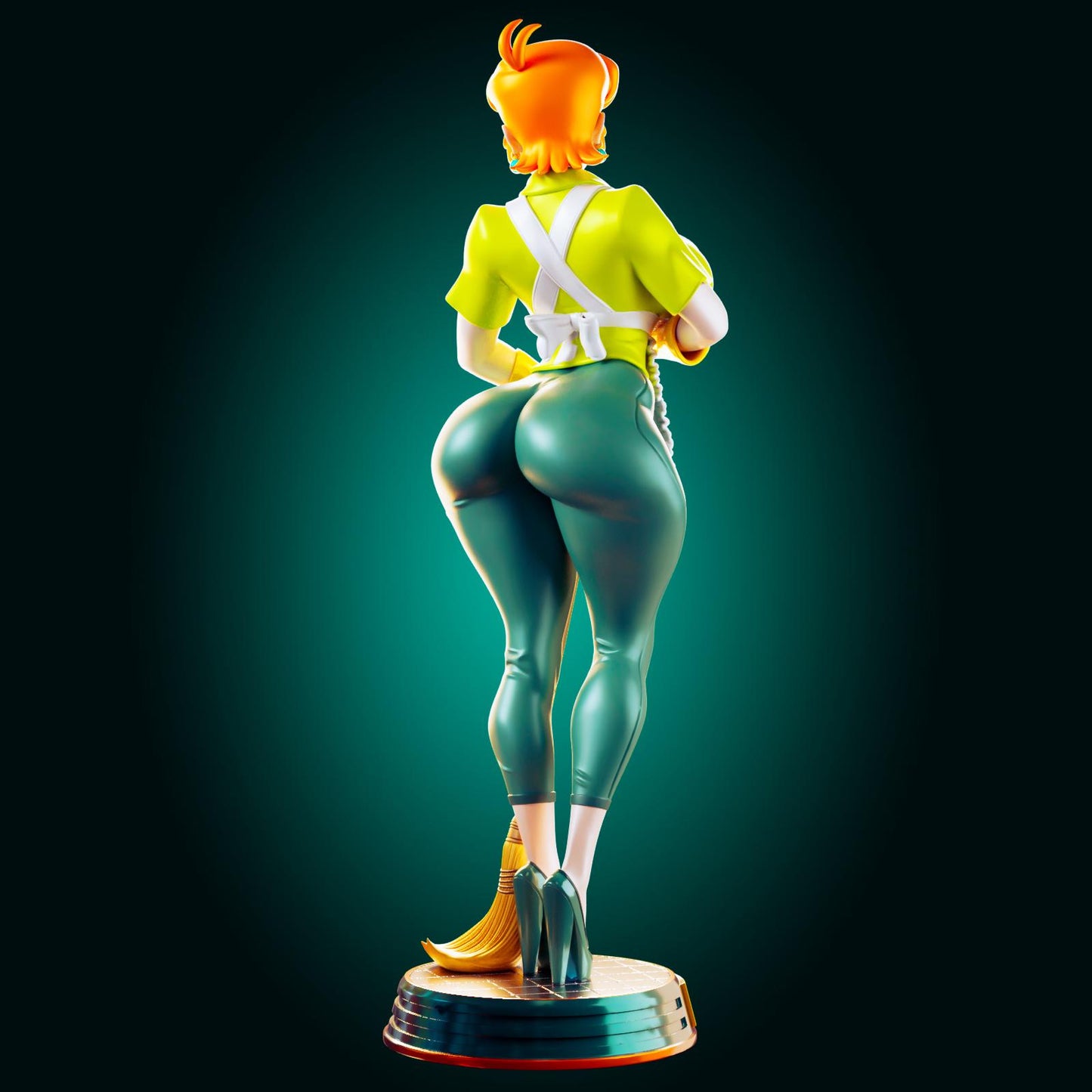 Mom Pin Up Model Kit | 3D Resin Printed Figurine | Officer Rhu