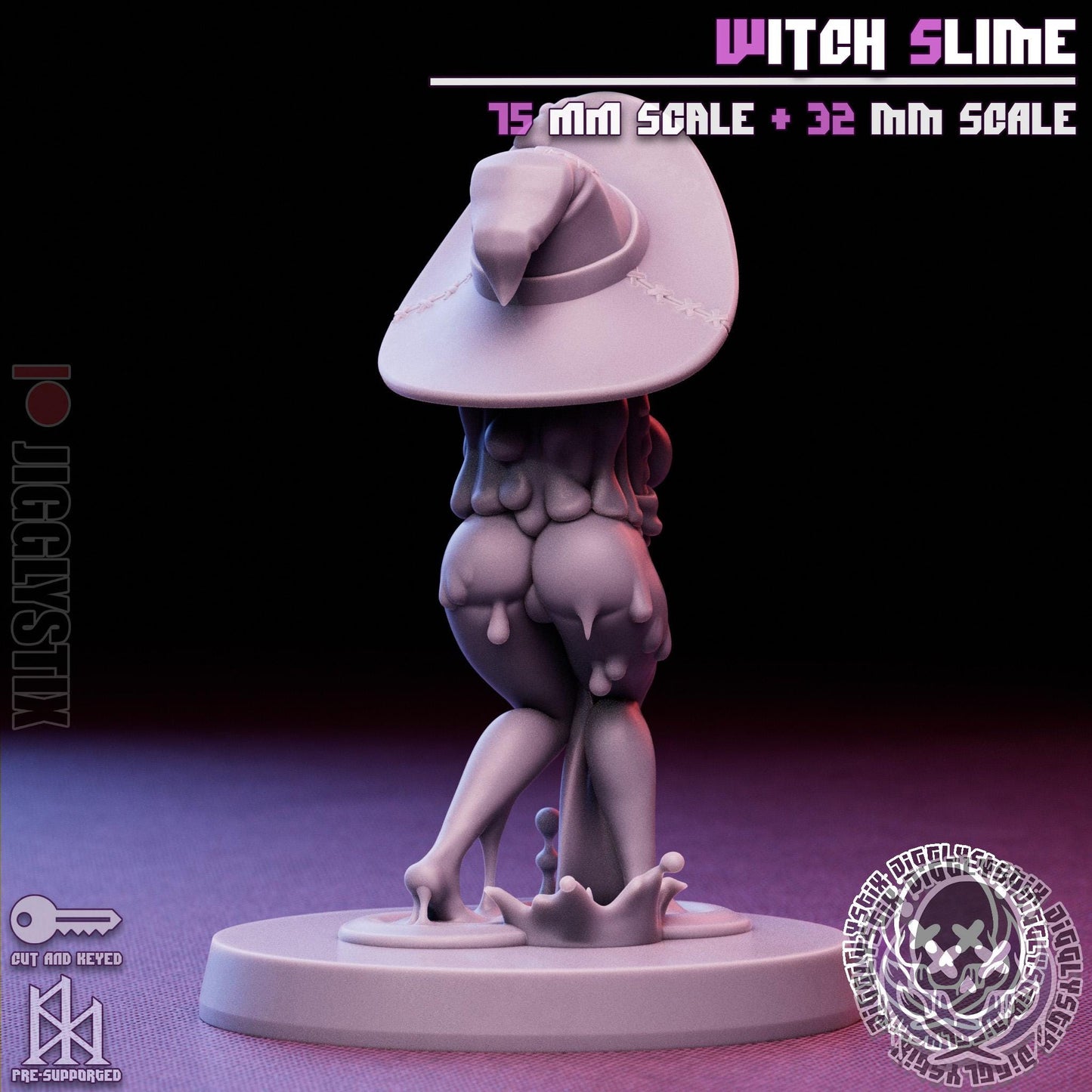 Witch Slime Miniature | Jigglystix