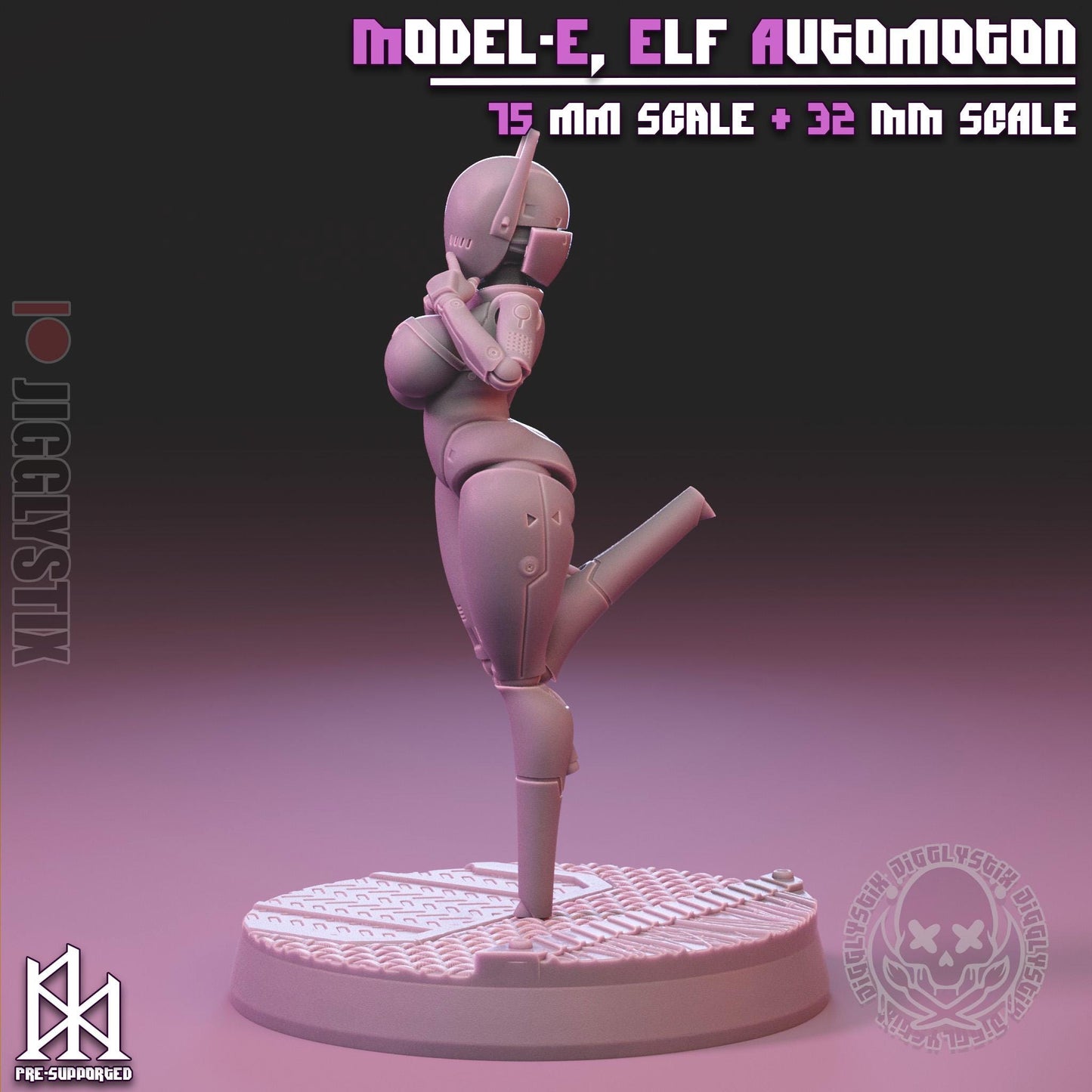 Model-E, Elf Automaton Miniature | Jigglystix