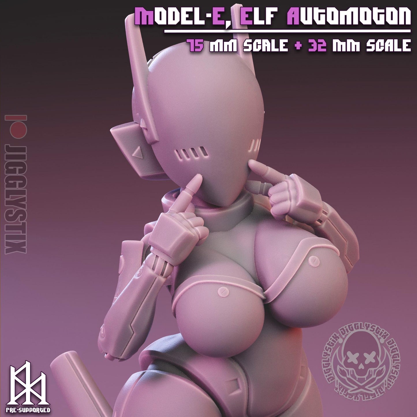 Model-E, Elf Automaton Miniature | Jigglystix