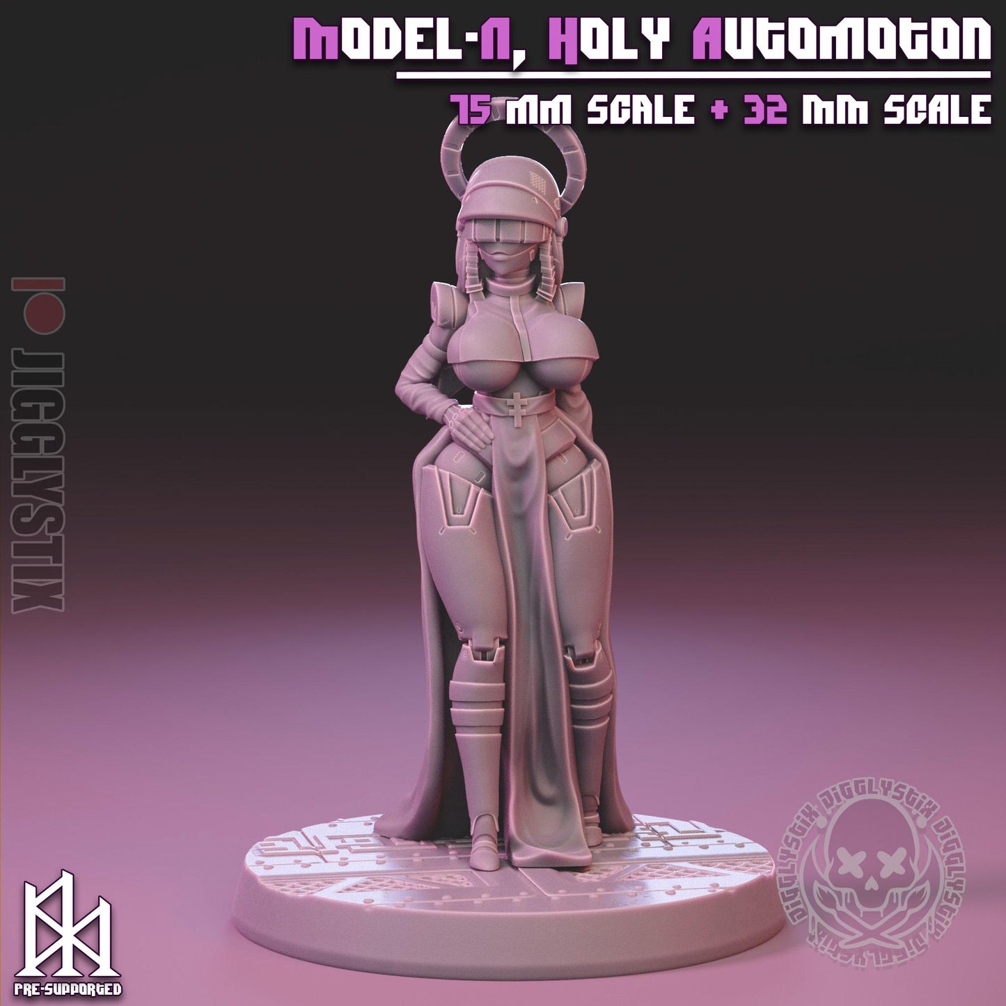 Model-N, Holy Automaton Miniature | Jigglystix