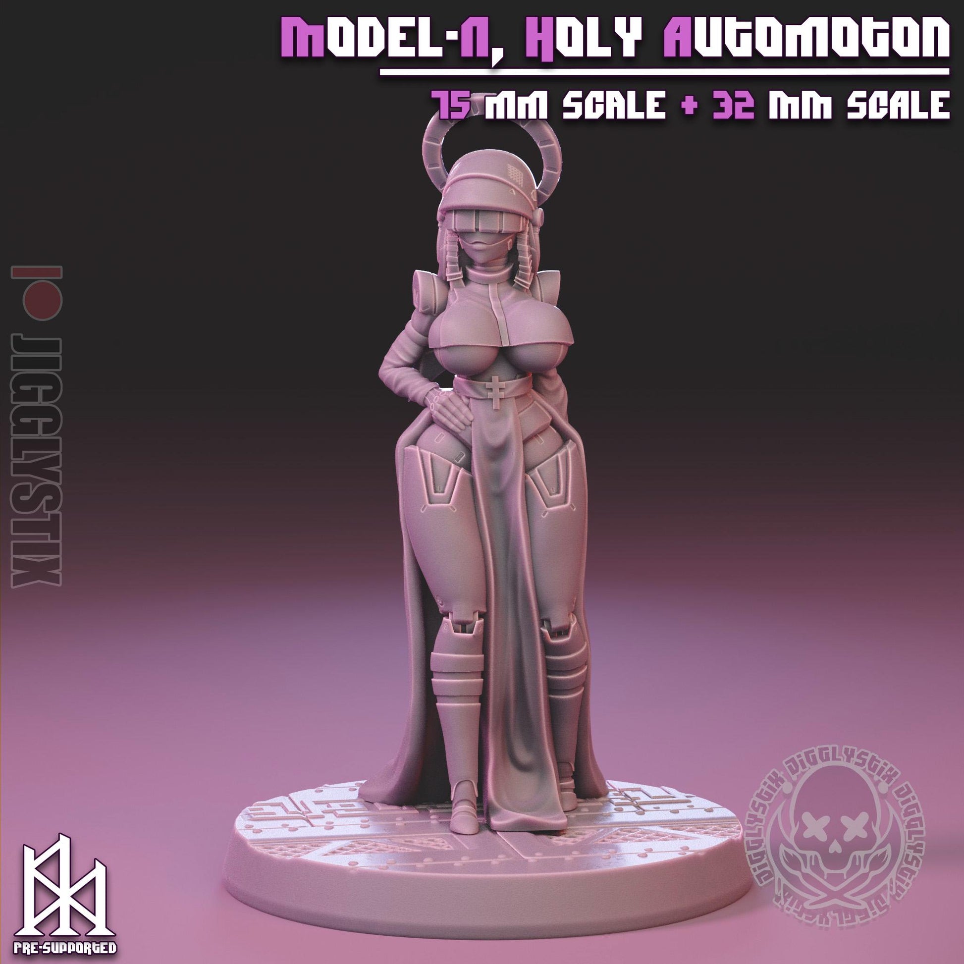 Model-N, Holy Automaton Miniature | Jigglystix