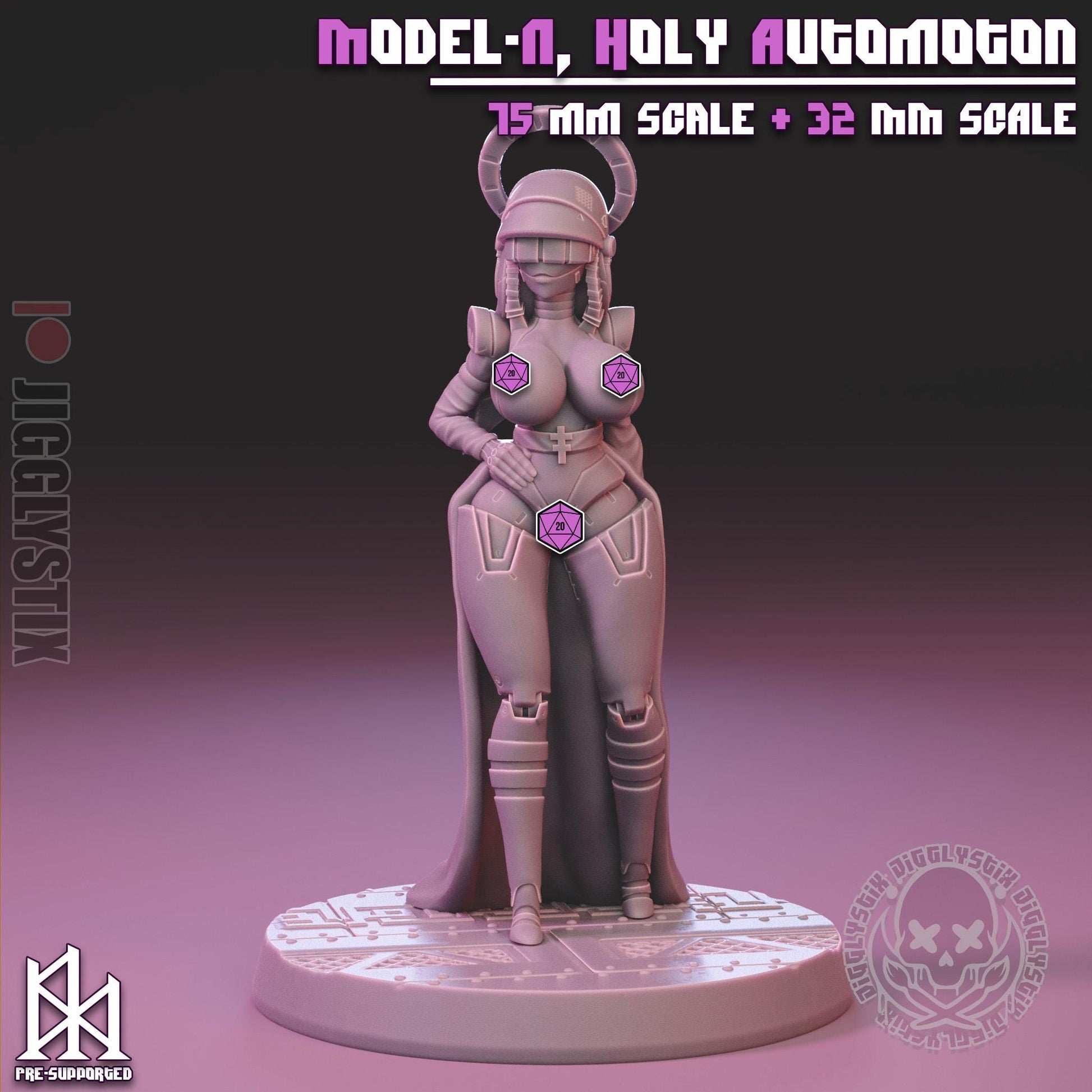 Model-N, Holy Automaton Miniature | Jigglystix
