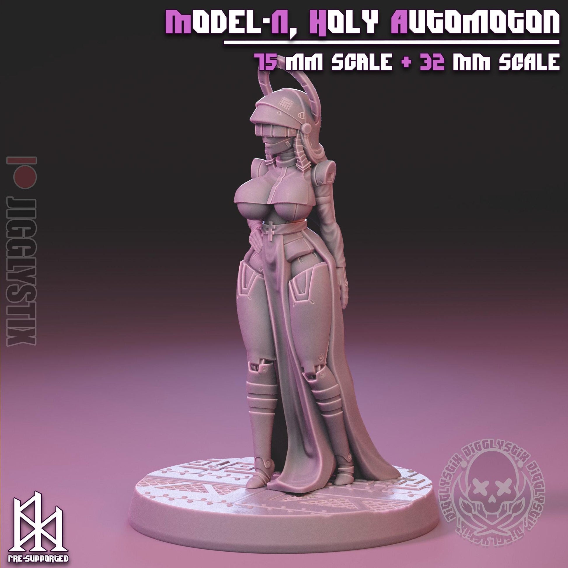Model-N, Holy Automaton Miniature | Jigglystix