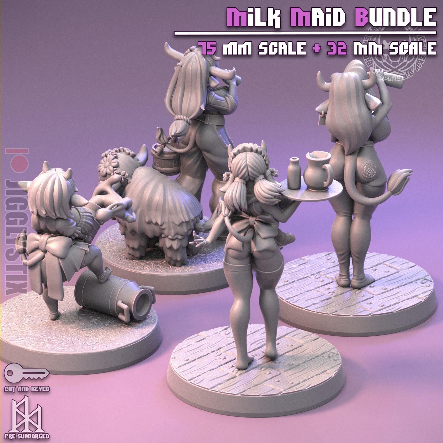 Milk Maid Miniature Bundle | Jigglystix