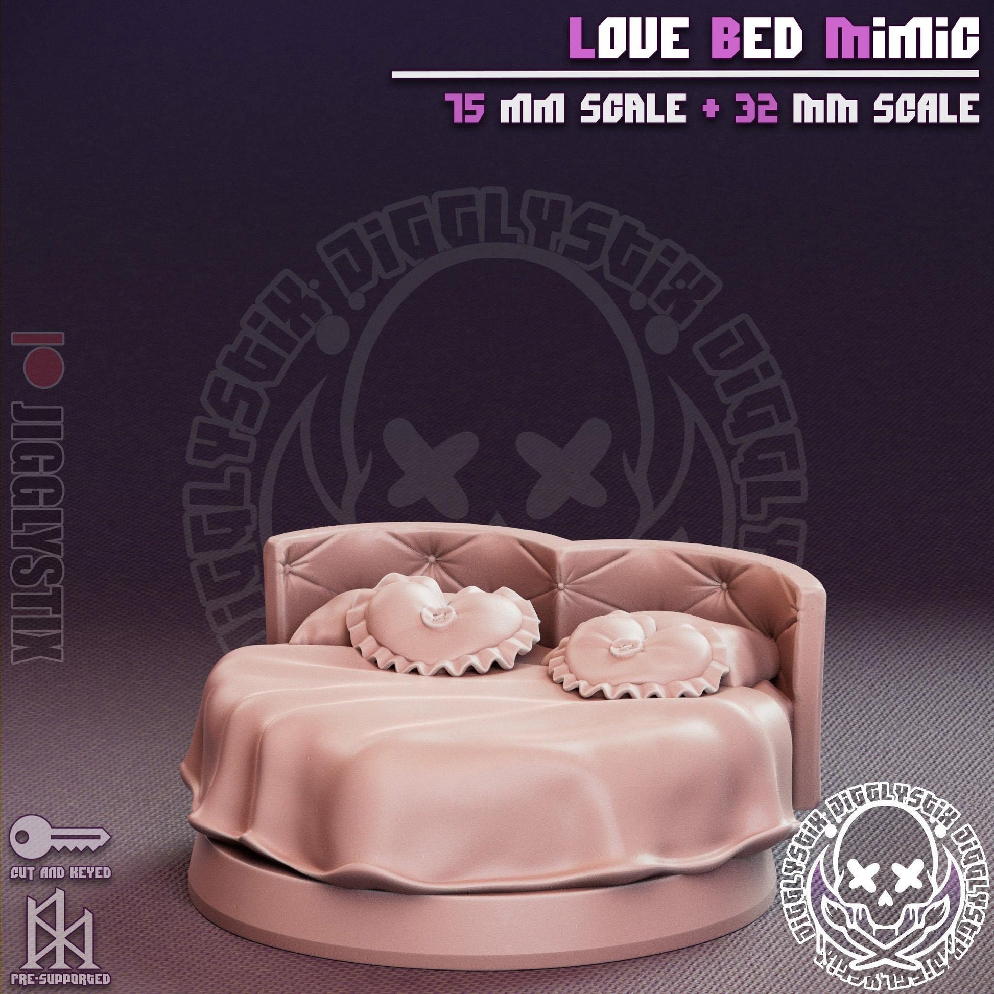 Love Bed Mimic Miniature | Jigglystix