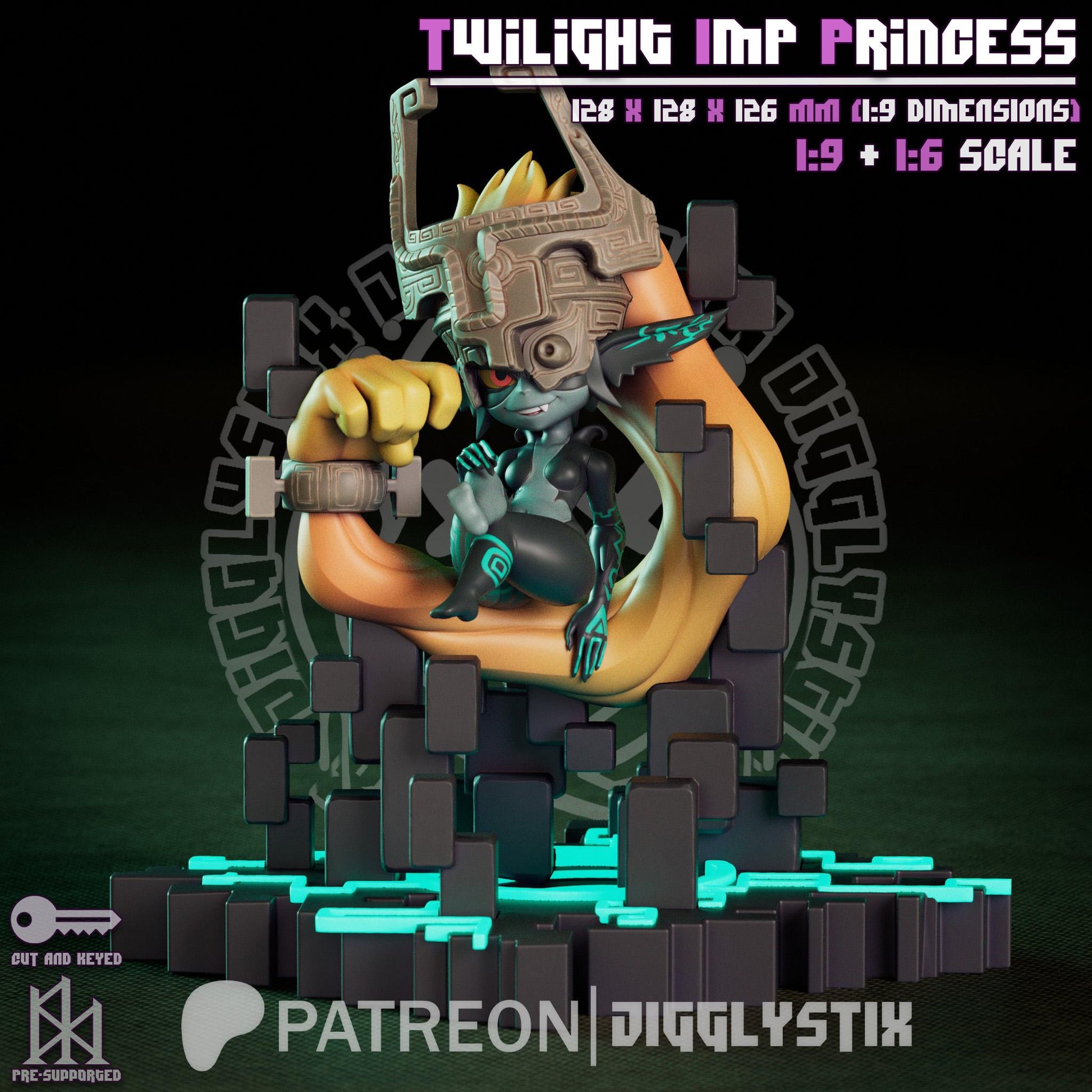 Twilight Imp Princess Model Kit | Jigglystix