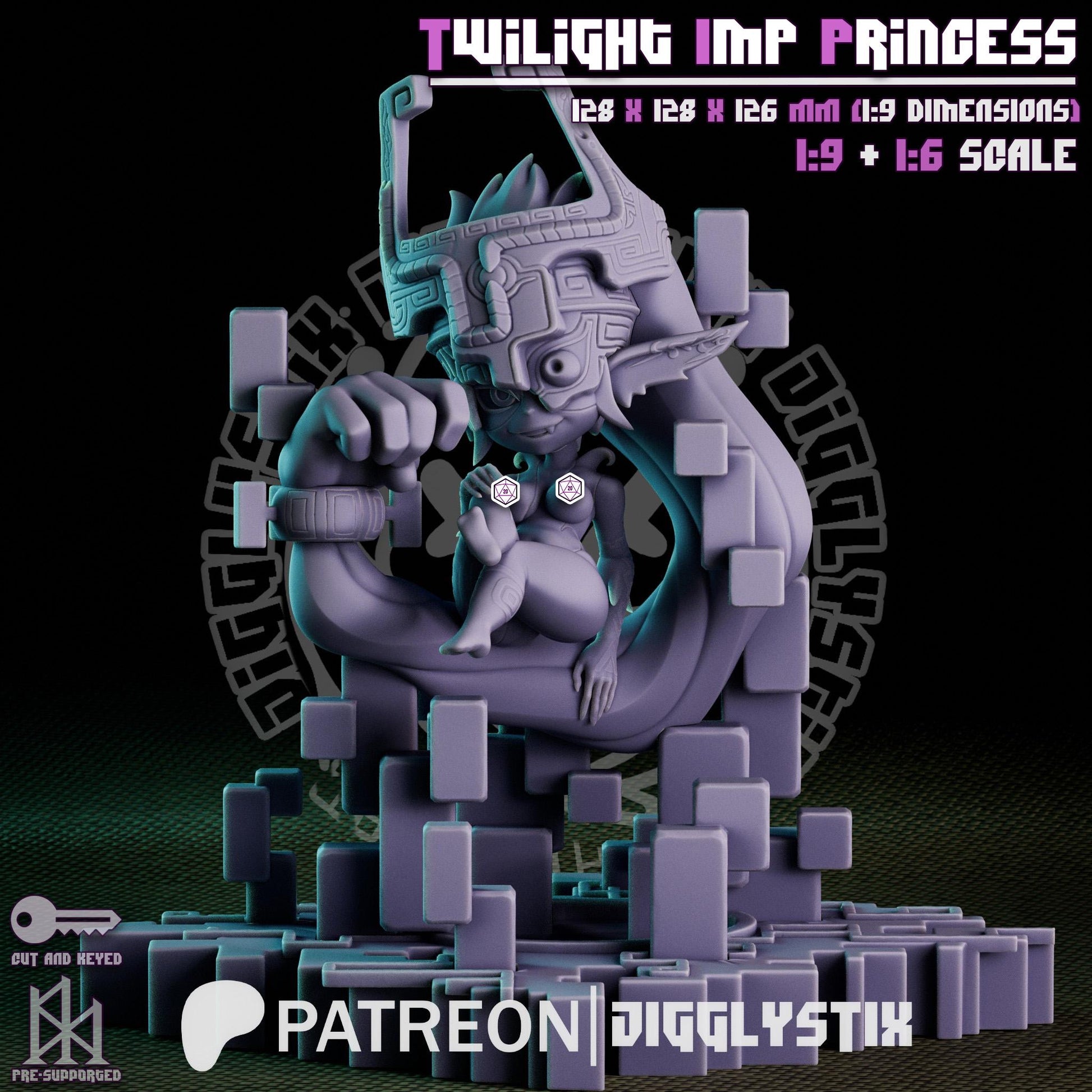 Twilight Imp Princess Model Kit | Jigglystix
