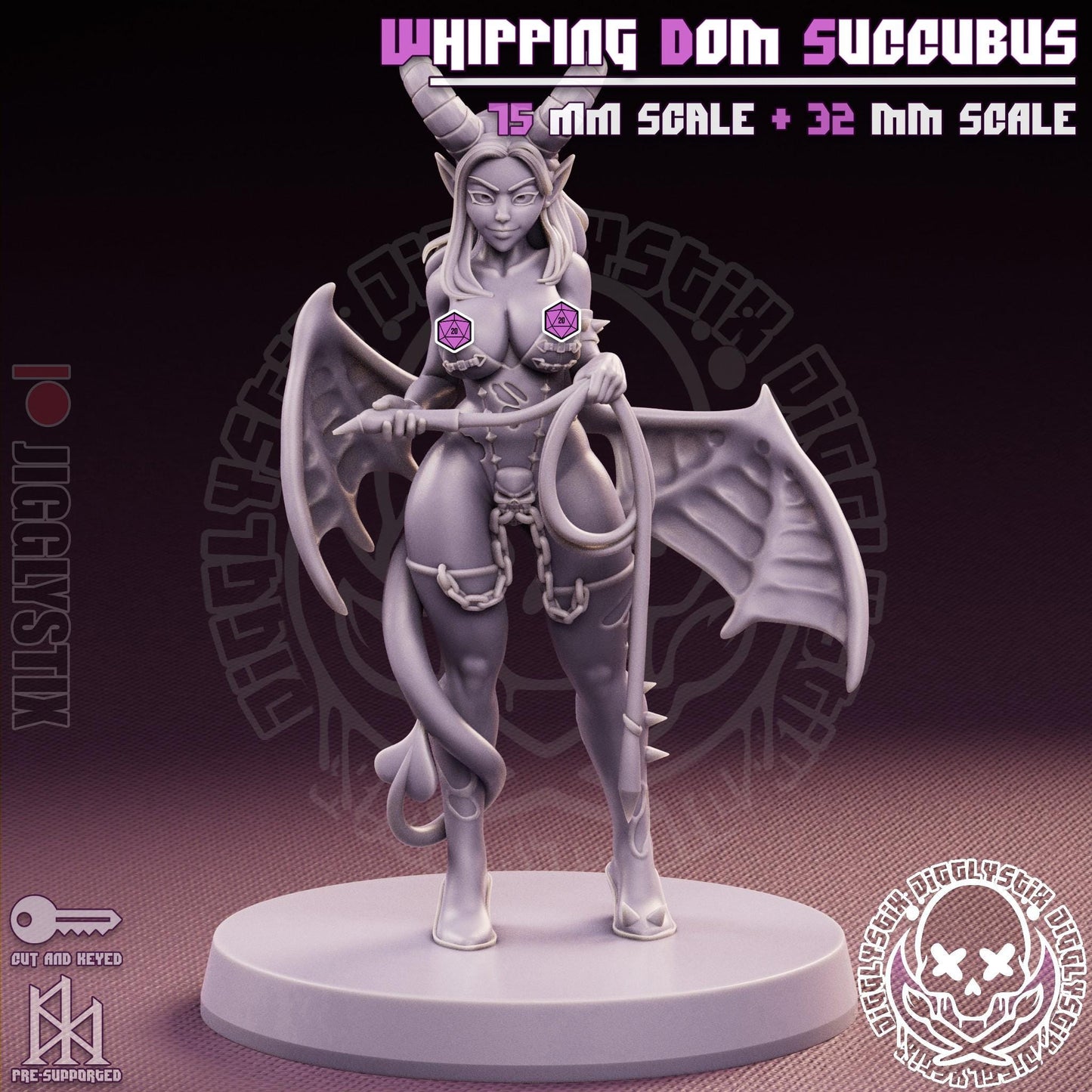 Whipping Dom Succbus Miniature | Jigglystix