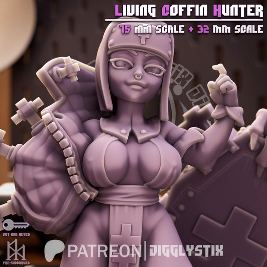 Living Vampire Hunter Miniature | Jigglystix