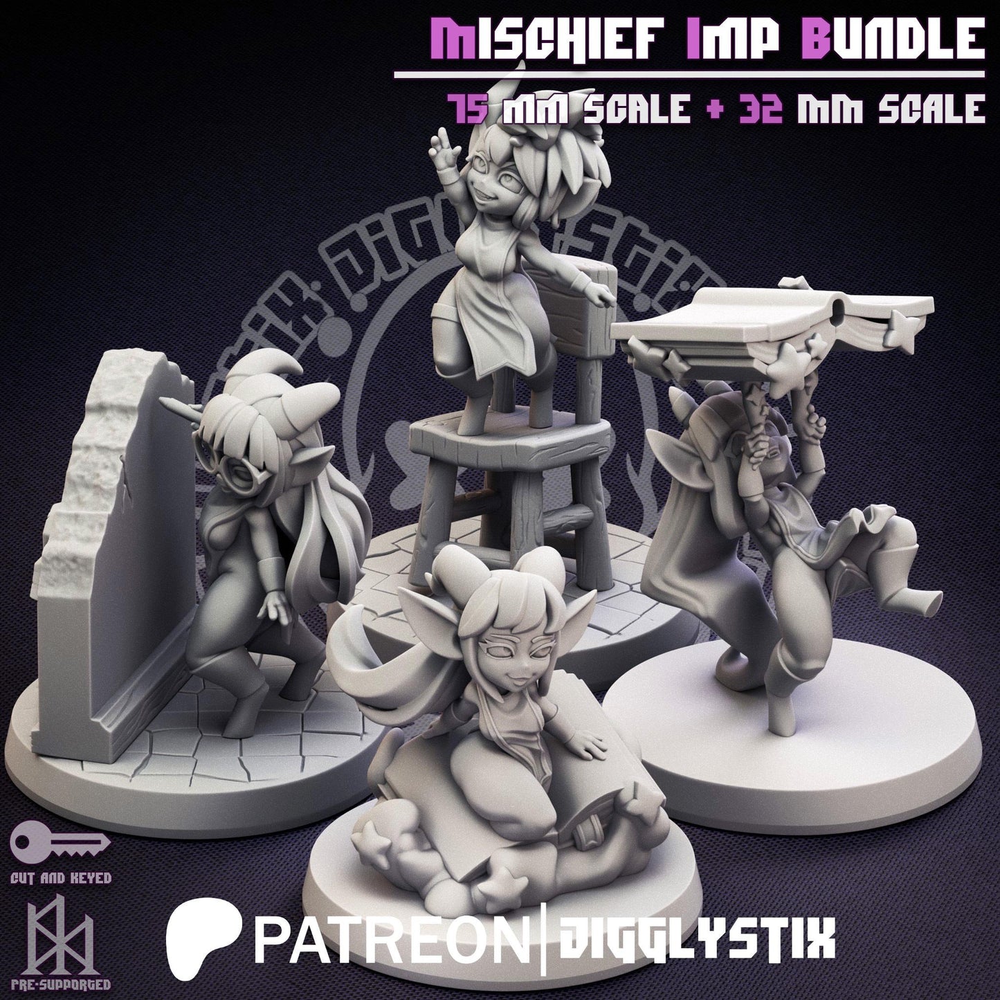 Mischief Imp Miniature Bundle | Jigglystix