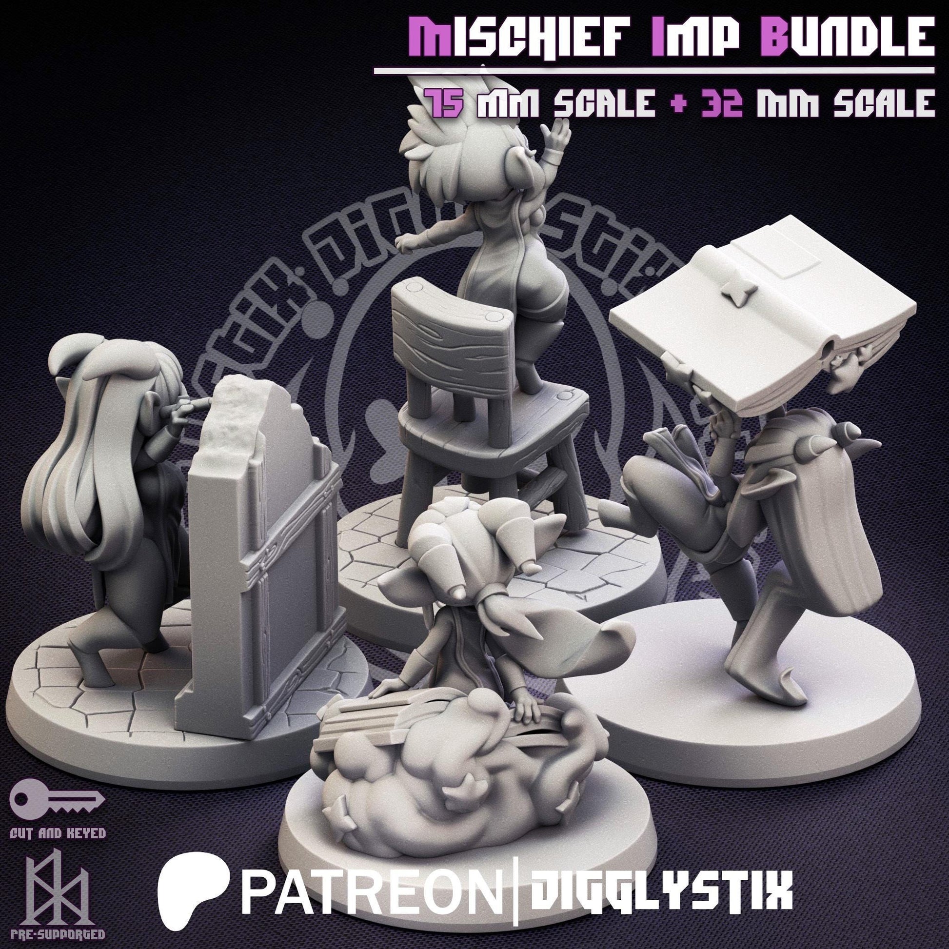 Mischief Imp Miniature Bundle | Jigglystix