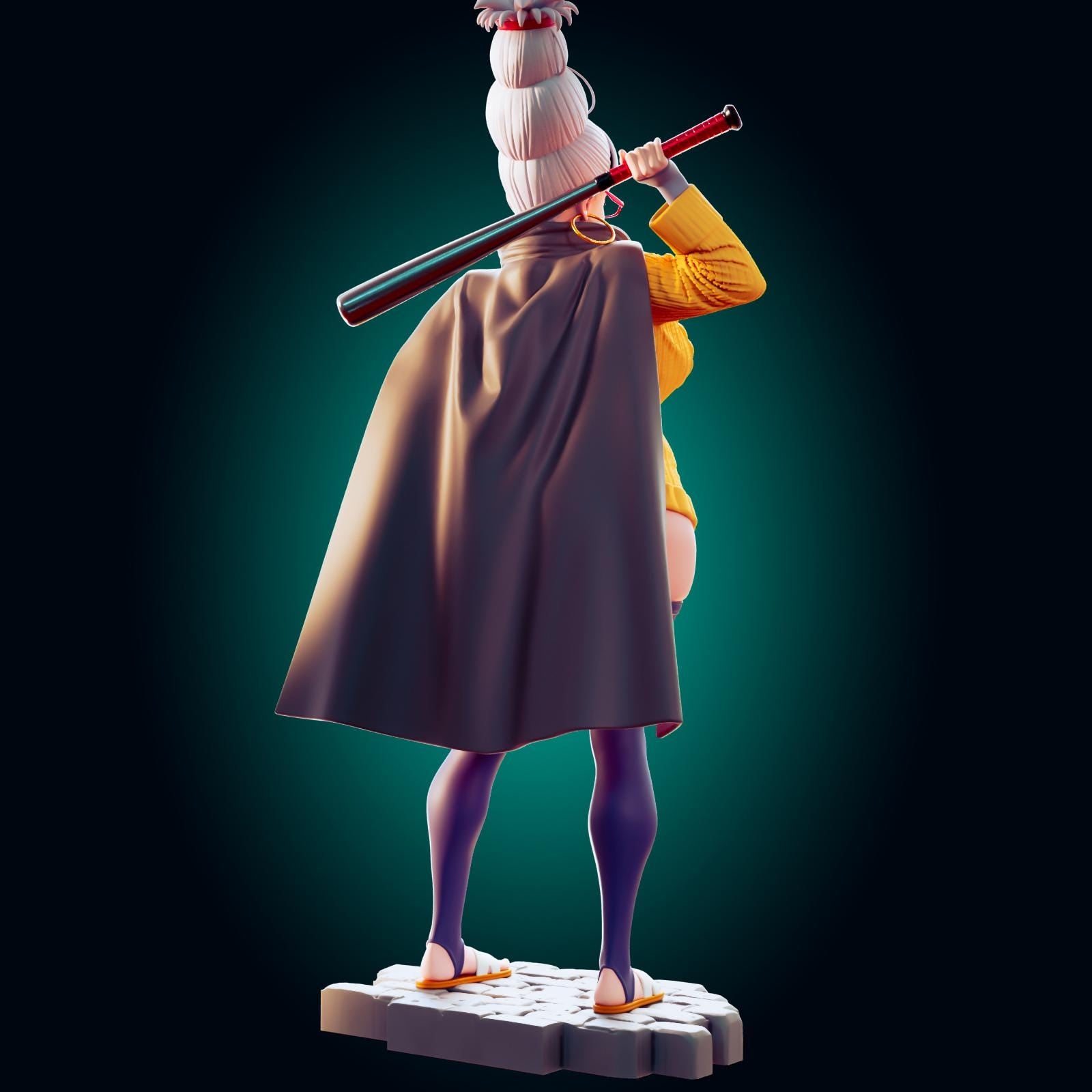 Grandma Pin Up Model Kit | 3D Resin Printed Figurine | Officer Rhu