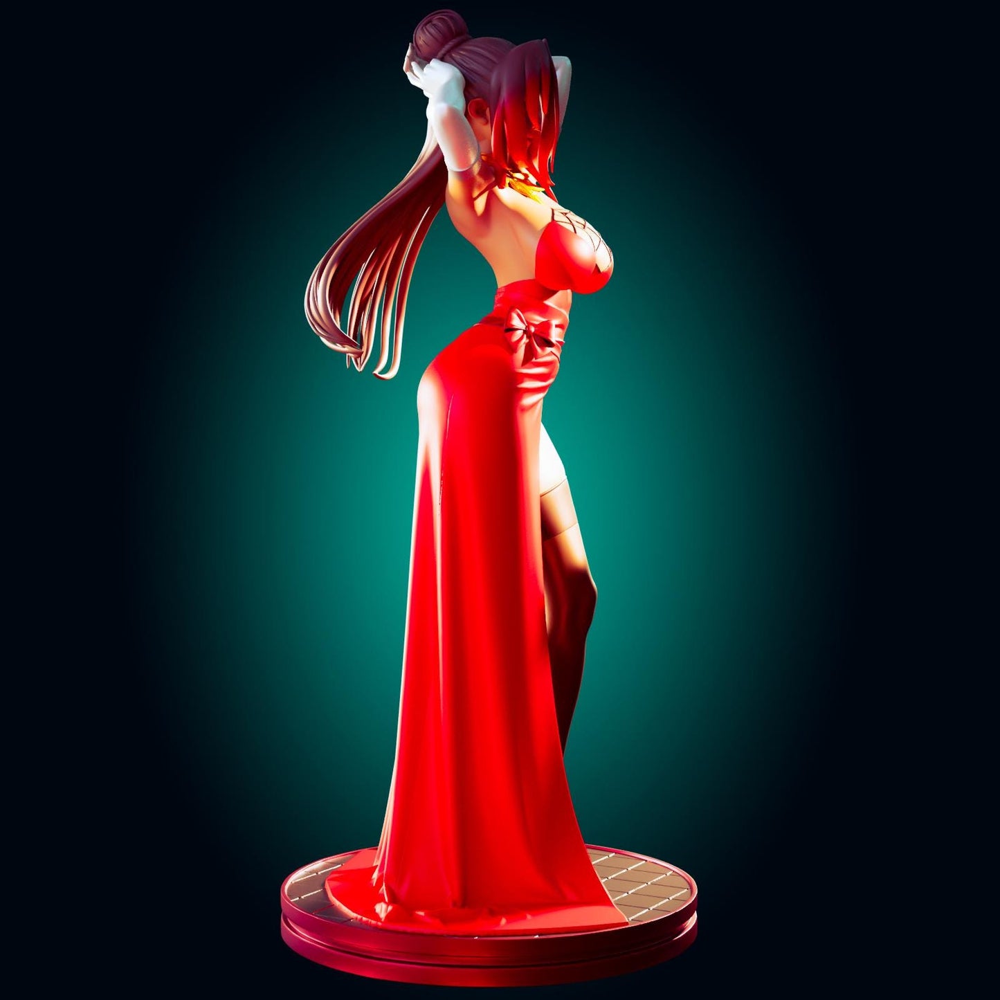 Chimera Girl Model Kit | 3D Resin Printed Figurine | Officer Rhu