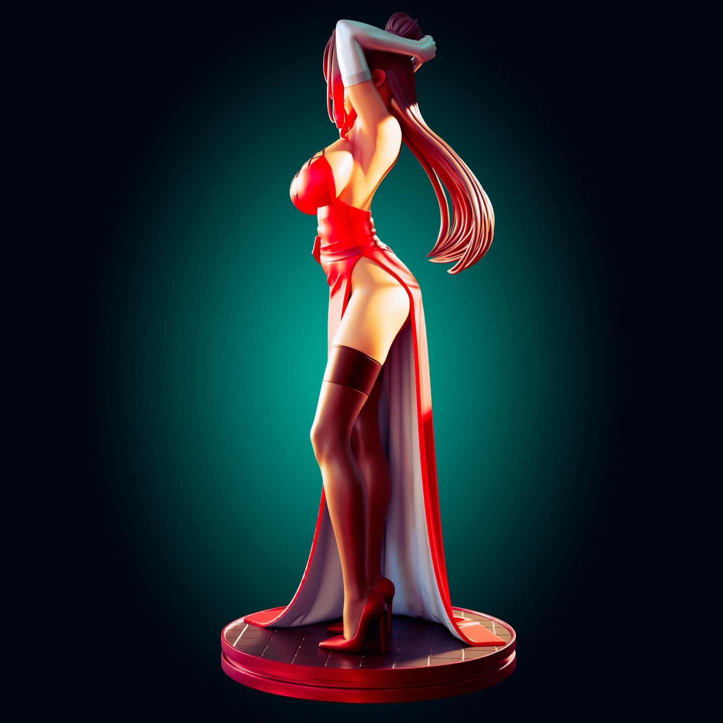 Chimera Girl Model Kit | 3D Resin Printed Figurine | Officer Rhu