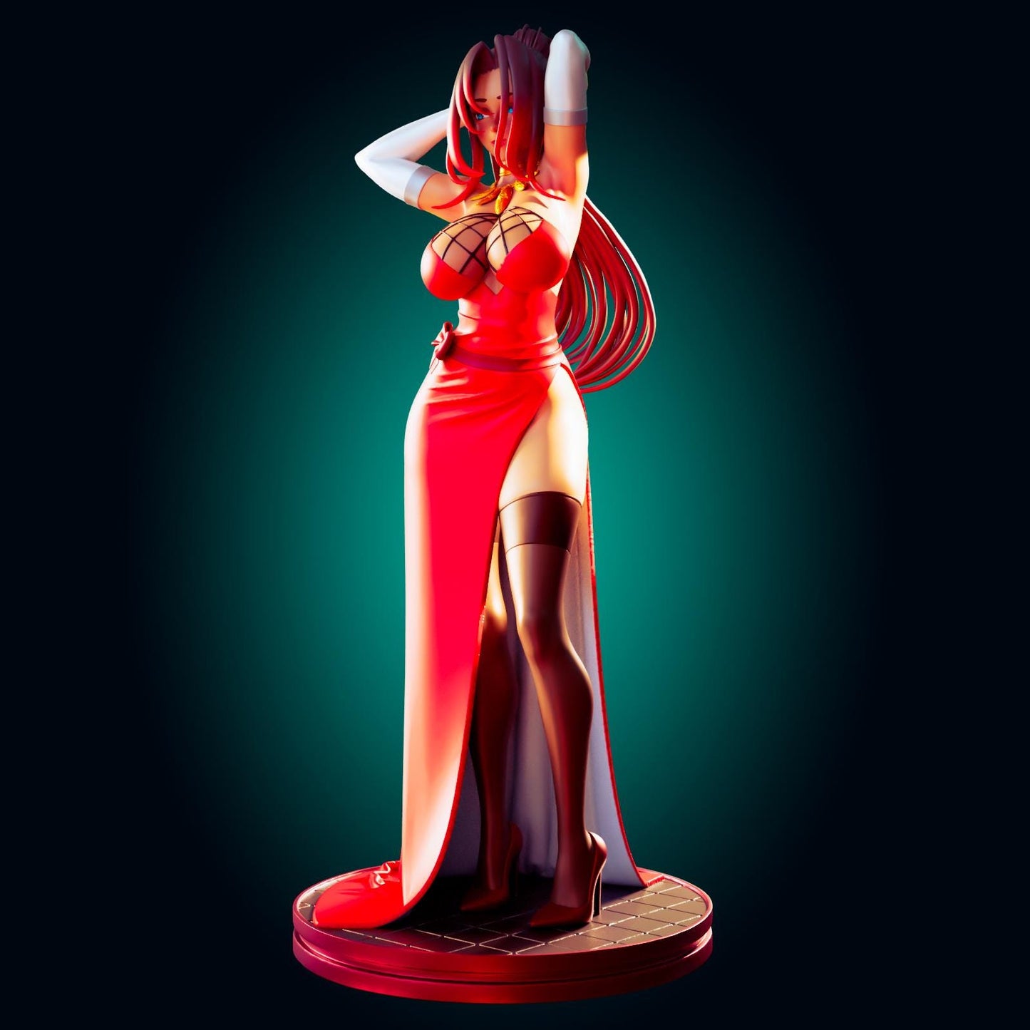 Chimera Girl Model Kit | 3D Resin Printed Figurine | Officer Rhu
