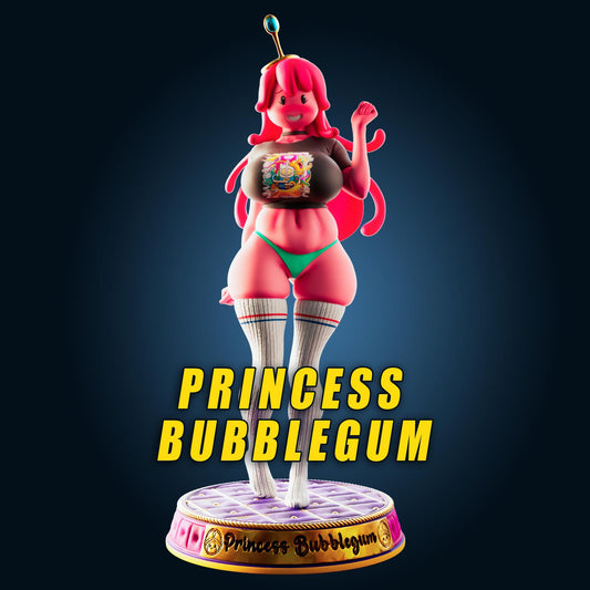 Pink Princess Model Kit | 3D Resin Printed Figurine | Officer Rhu