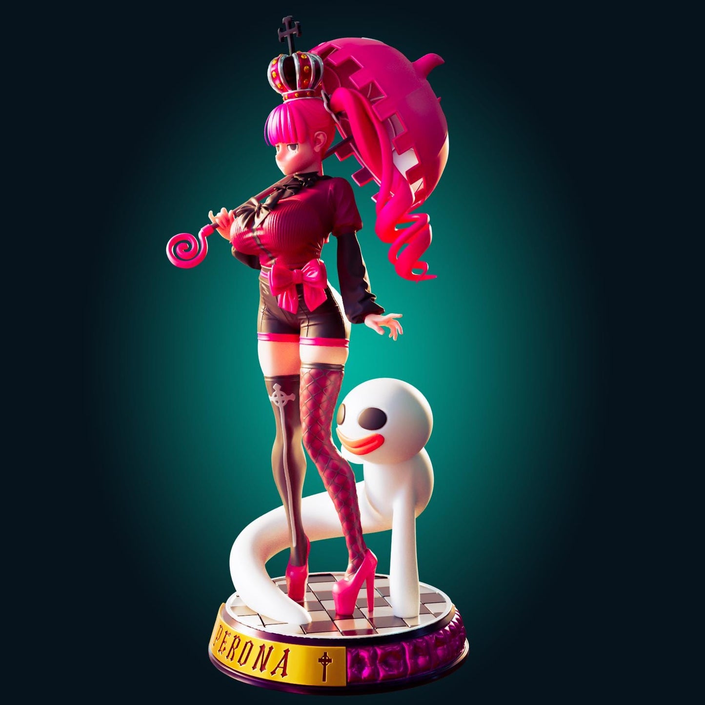 Ghost Girl Model Kit | 3D Resin Printed Figurine | Officer Rhu