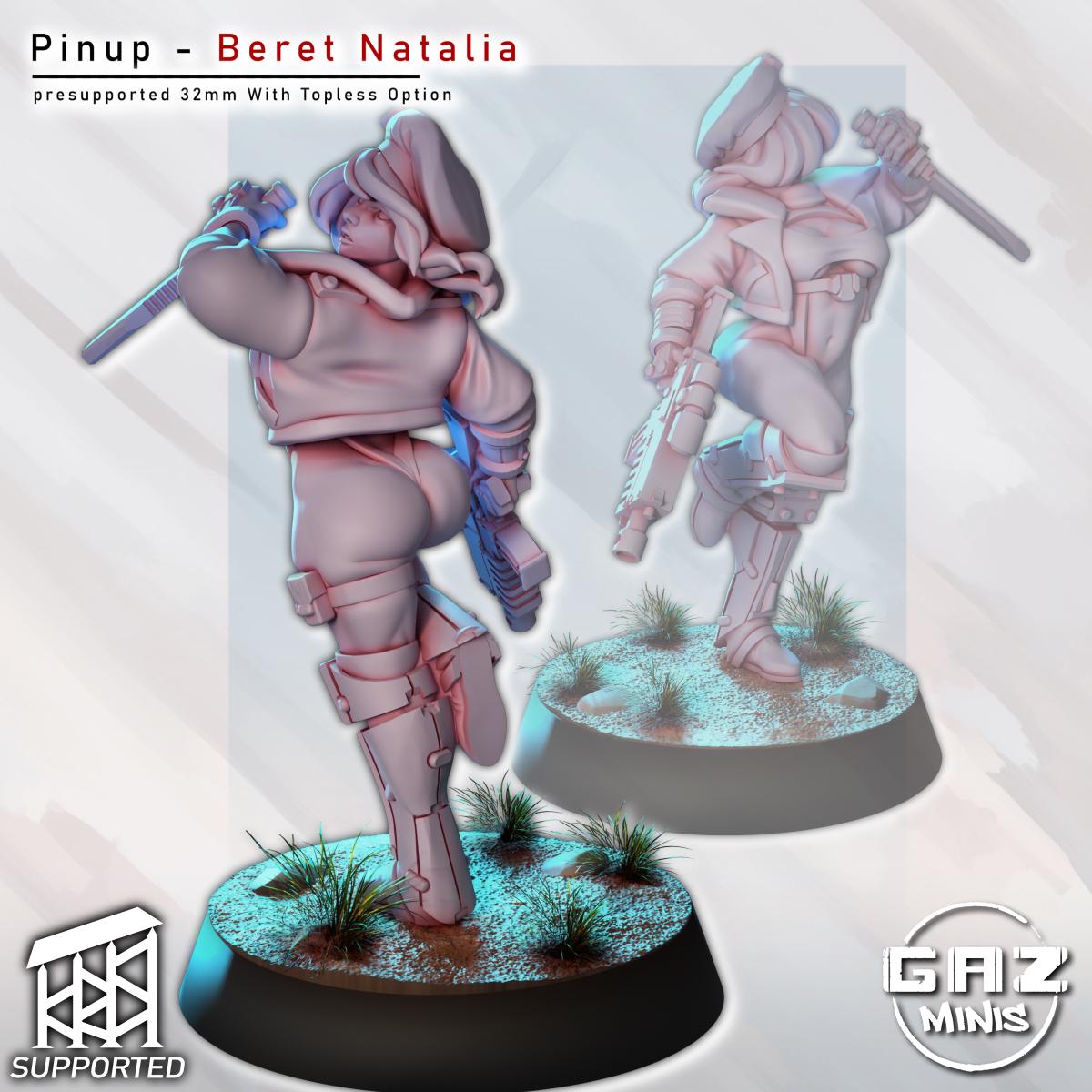 Soldier Girl Beret Natalia | Gaz Minis