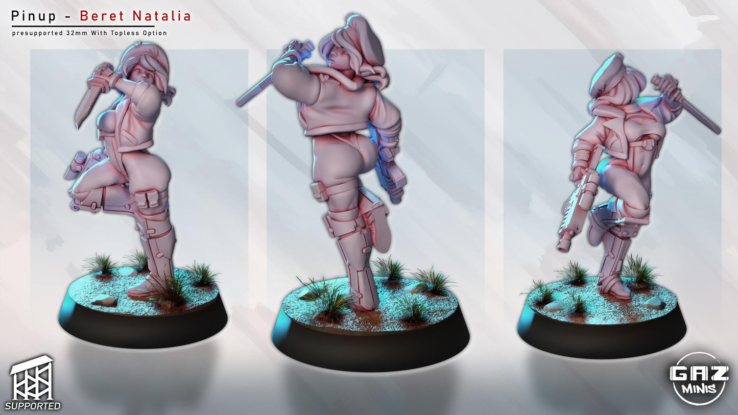 Soldier Girl Beret Natalia | Gaz Minis