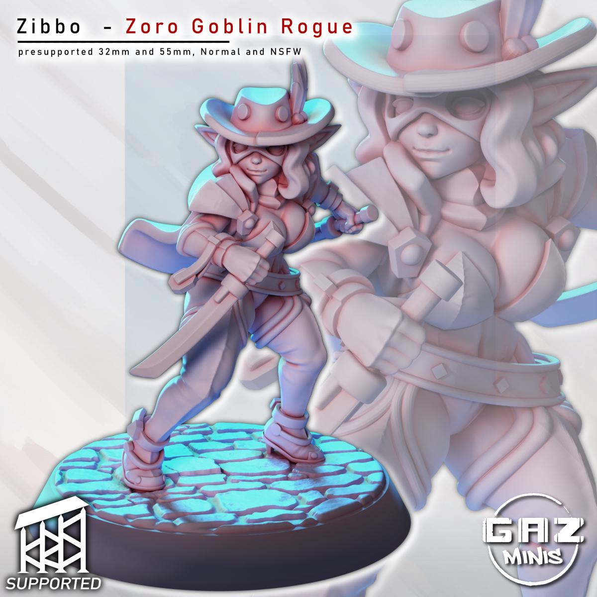Rogue Goblin Girl | Gaz Minis