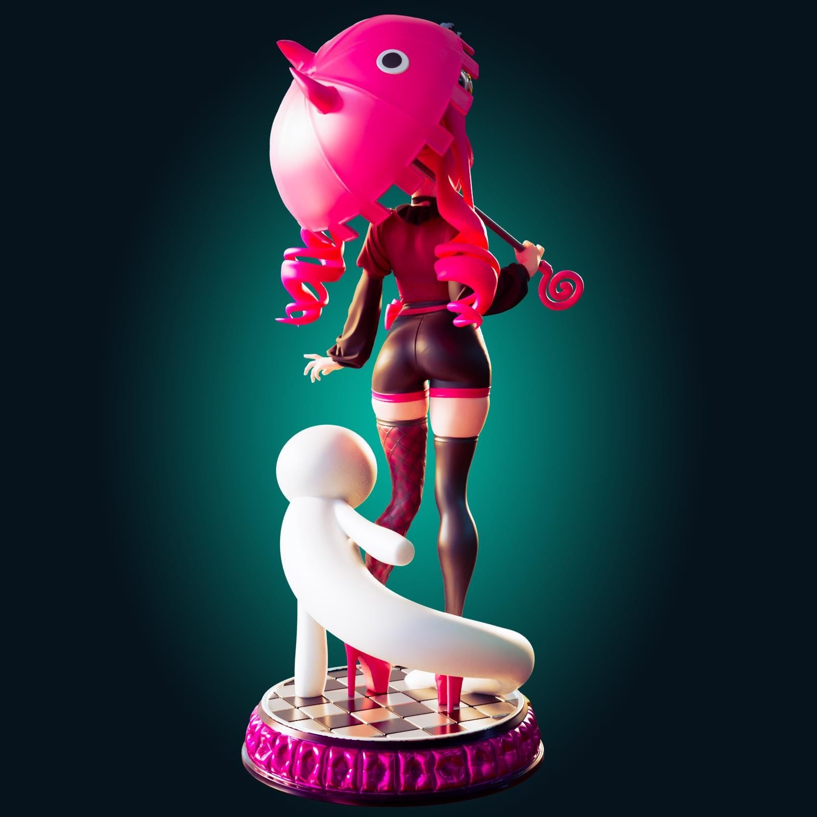 Ghost Girl Model Kit | 3D Resin Printed Figurine | Officer Rhu
