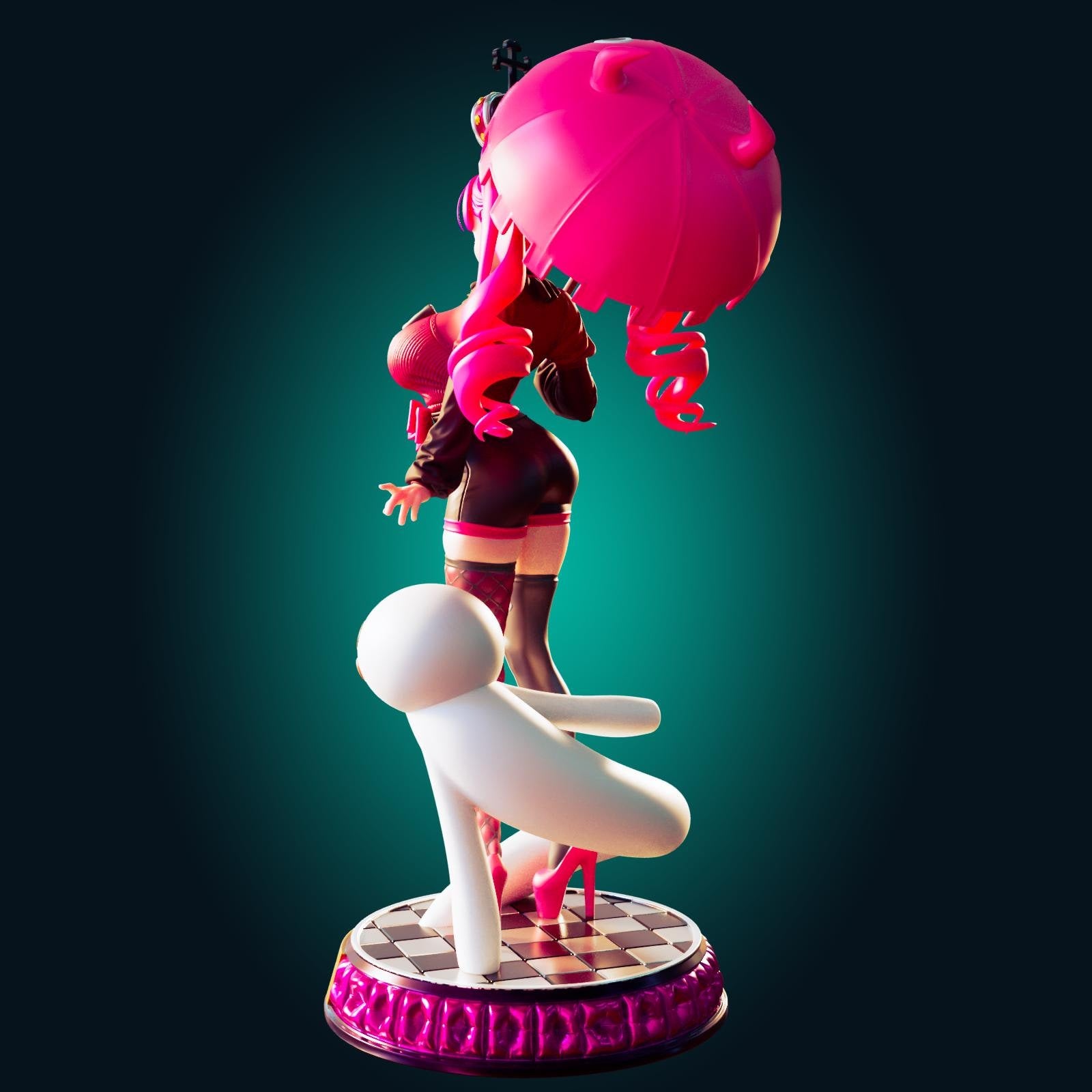 Ghost Girl Model Kit | 3D Resin Printed Figurine | Officer Rhu