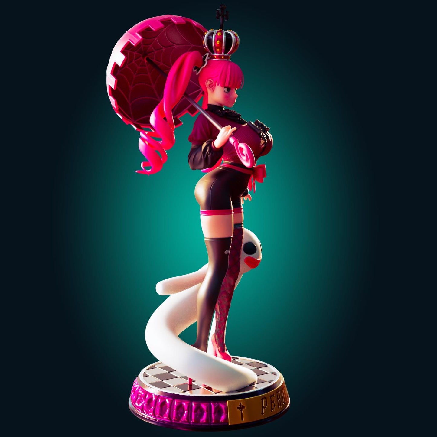 Ghost Girl Model Kit | 3D Resin Printed Figurine | Officer Rhu