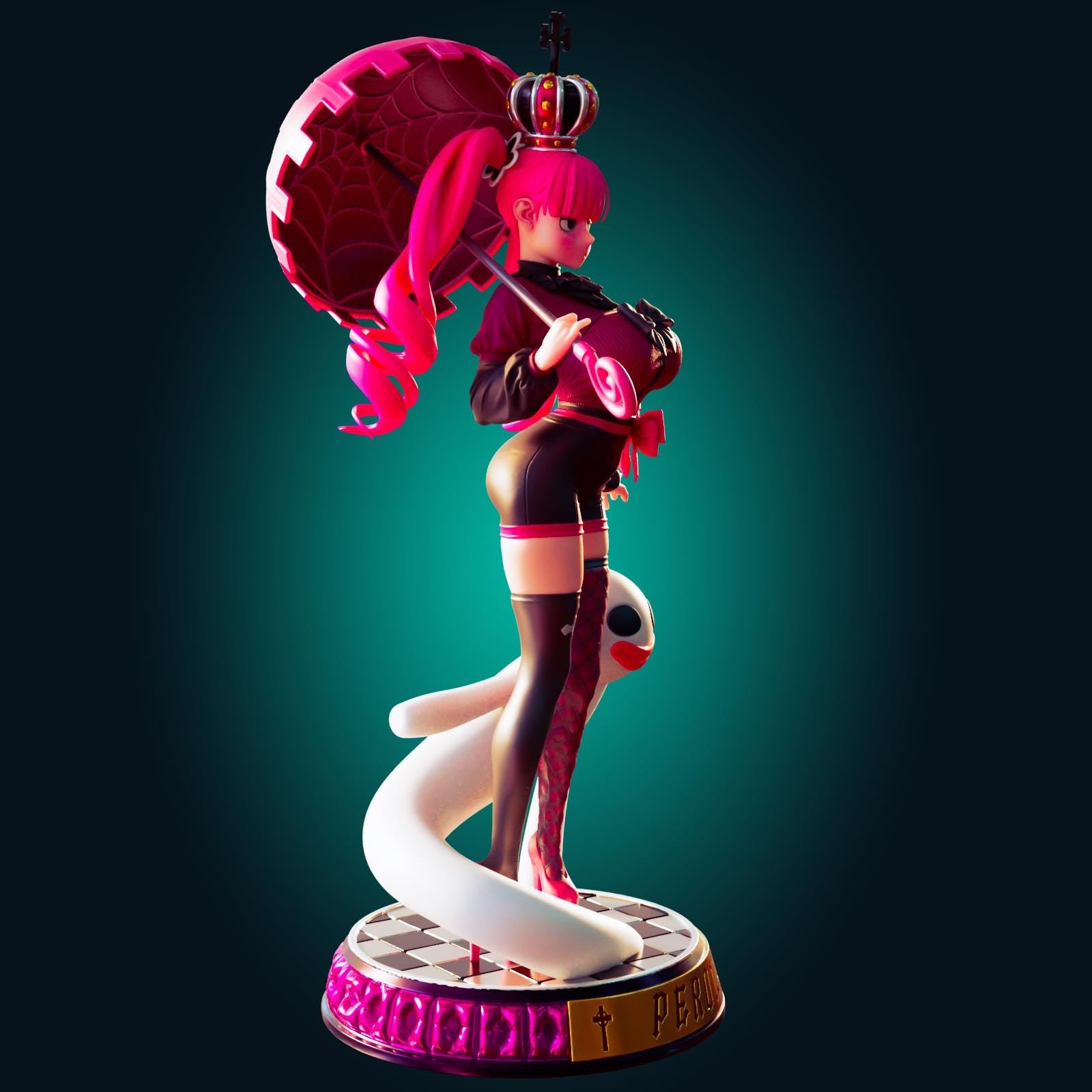 Ghost Girl Model Kit | 3D Resin Printed Figurine | Officer Rhu