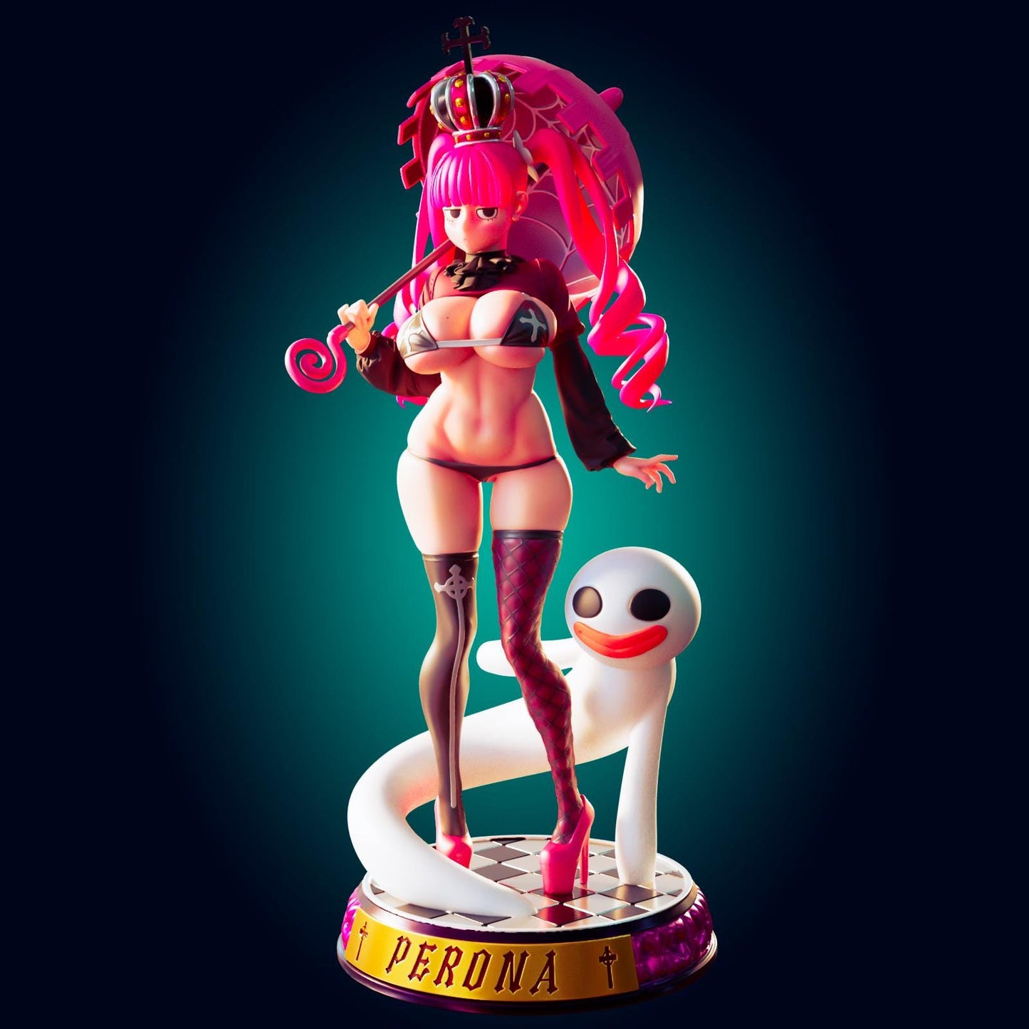 Ghost Girl Model Kit | 3D Resin Printed Figurine | Officer Rhu