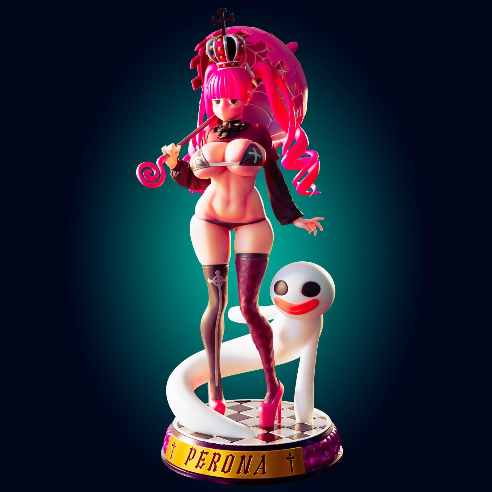 Ghost Girl Model Kit | 3D Resin Printed Figurine | Officer Rhu