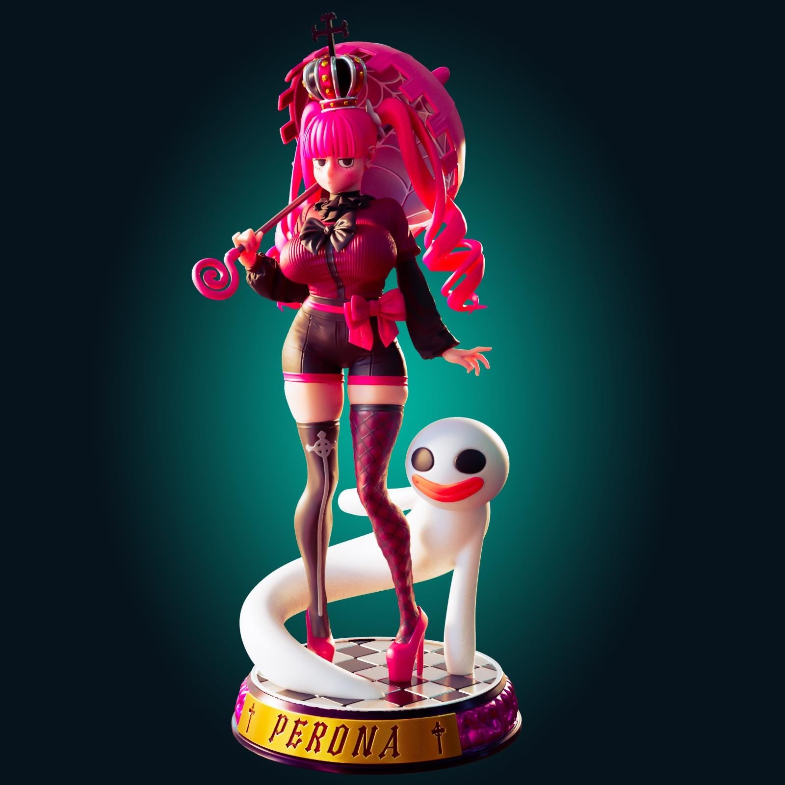 Ghost Girl Model Kit | 3D Resin Printed Figurine | Officer Rhu