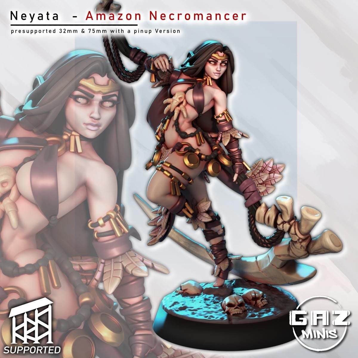 Neyata - Amazon Necromancer | Gaz Minis
