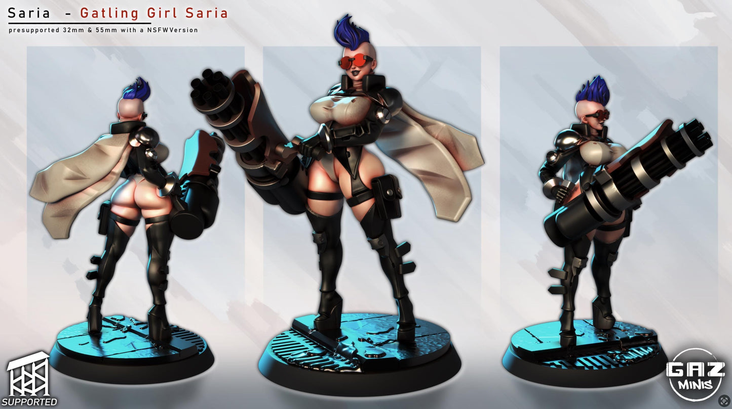 Gatling Girl Saria | Gaz Minis