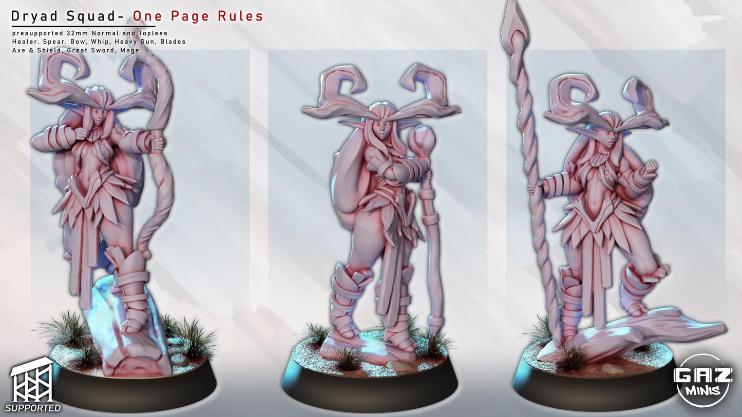 Dryad Squad Miniature Bundle | Gaz Minis