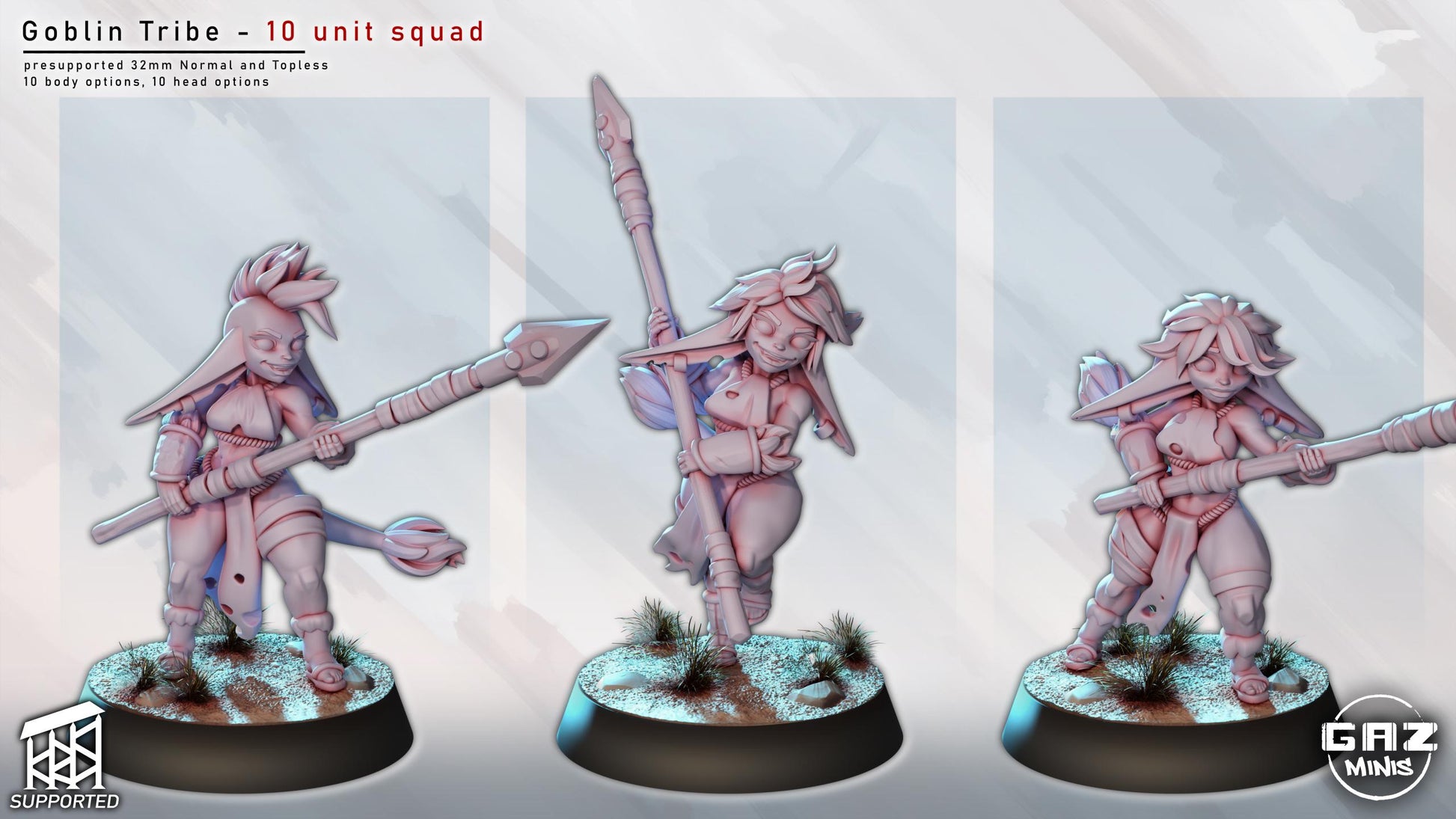 Goblin Tribe Miniature Bundle | Gaz Minis