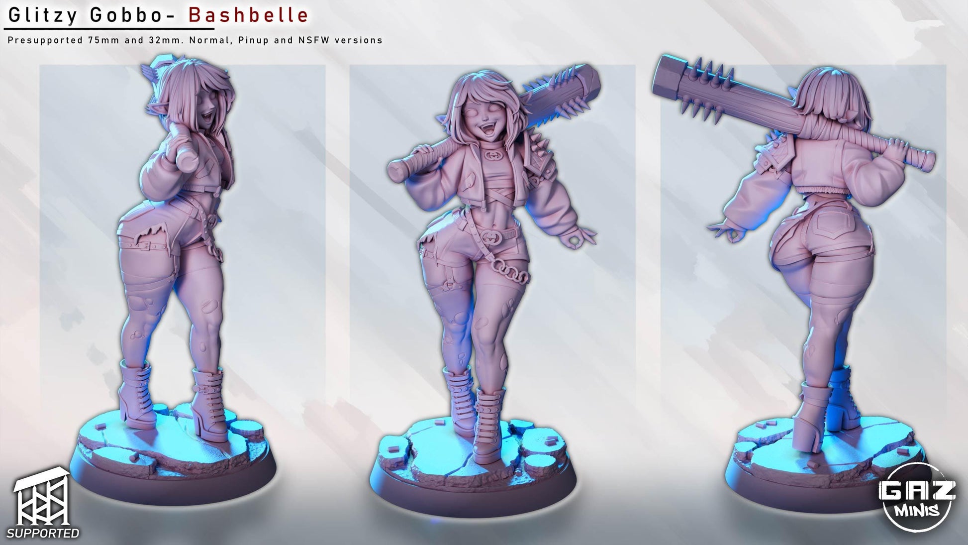 Glitzy Gobbo Bashbelle | Gaz Minis