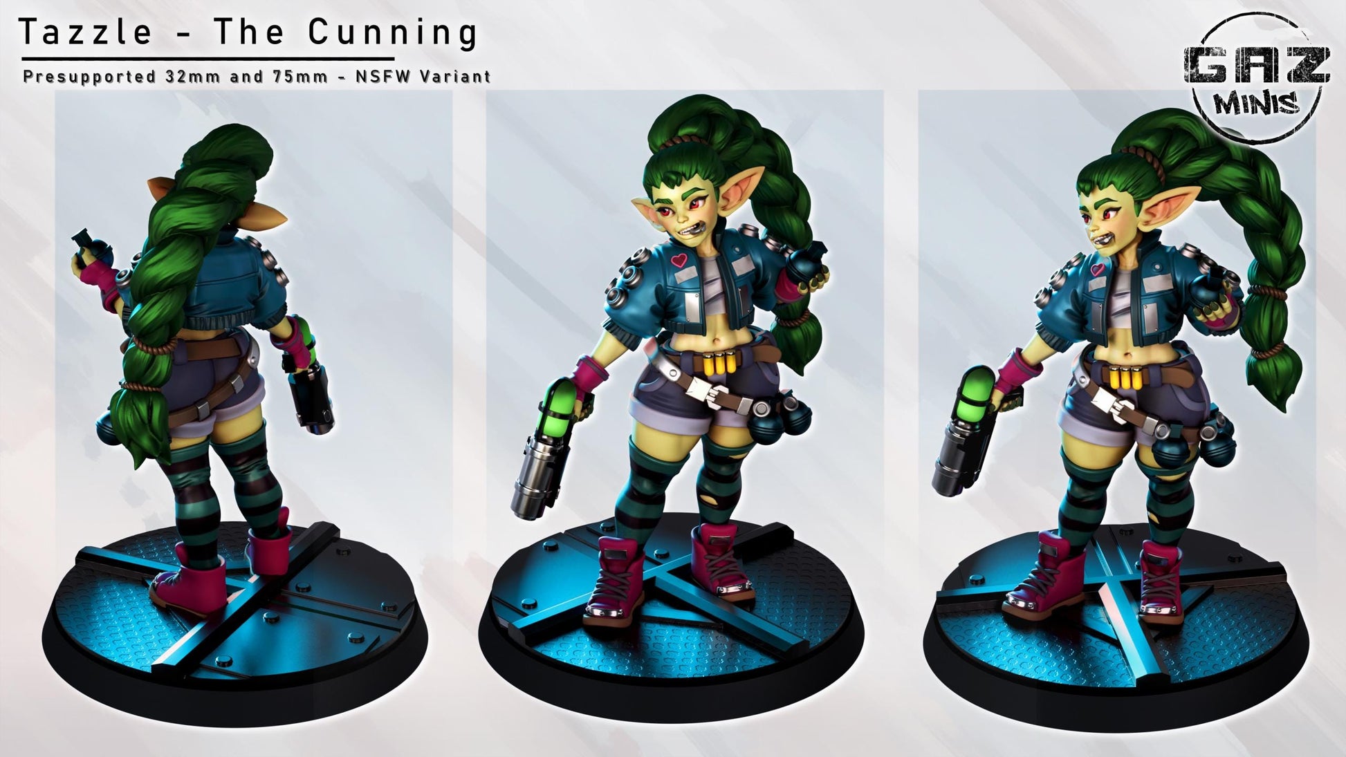 Goblin Girl Mercenary | Gaz Minis