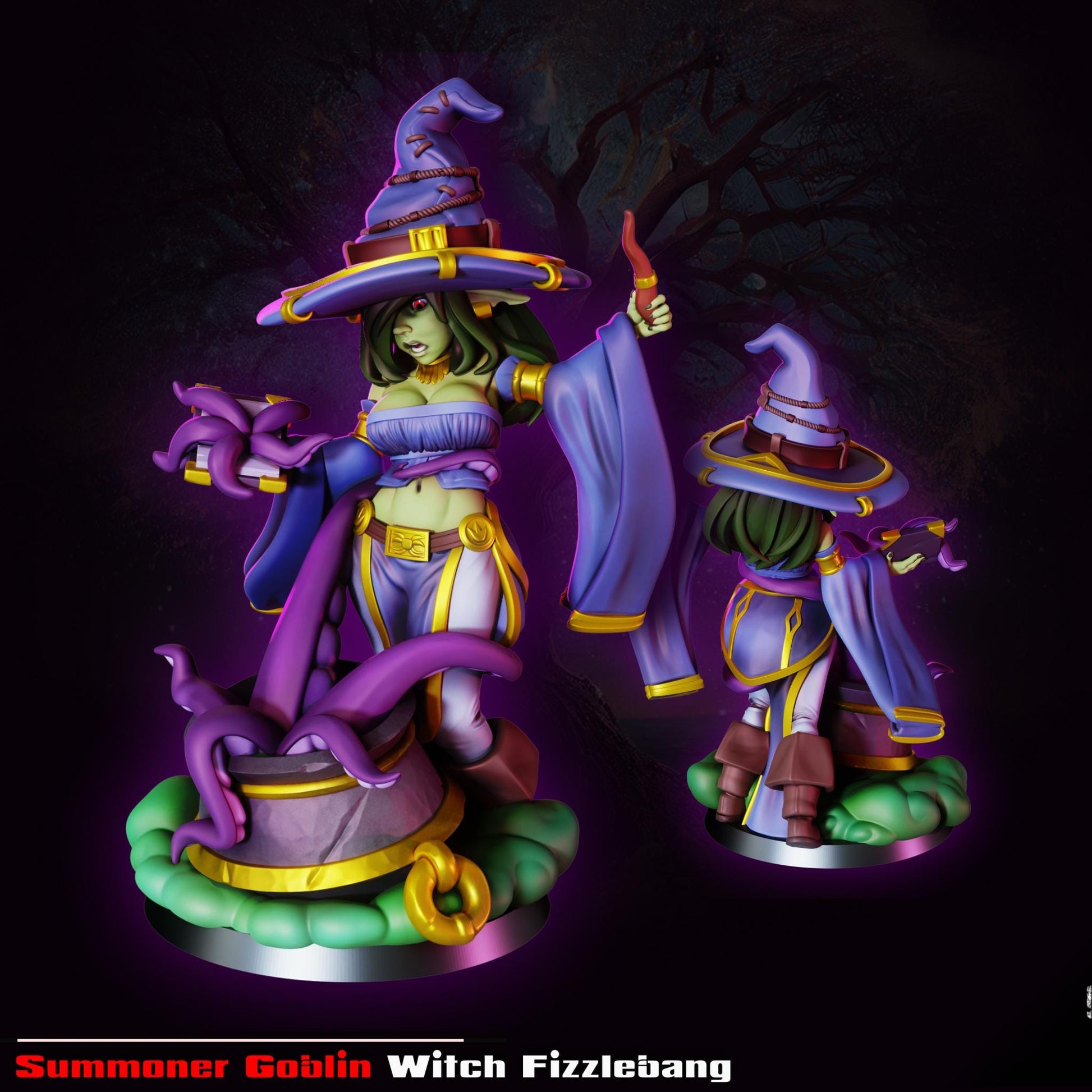 Summoner Goblin Witch | Gaz Minis