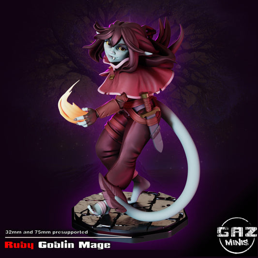Goblin Mage Miniature | Gaz Minis