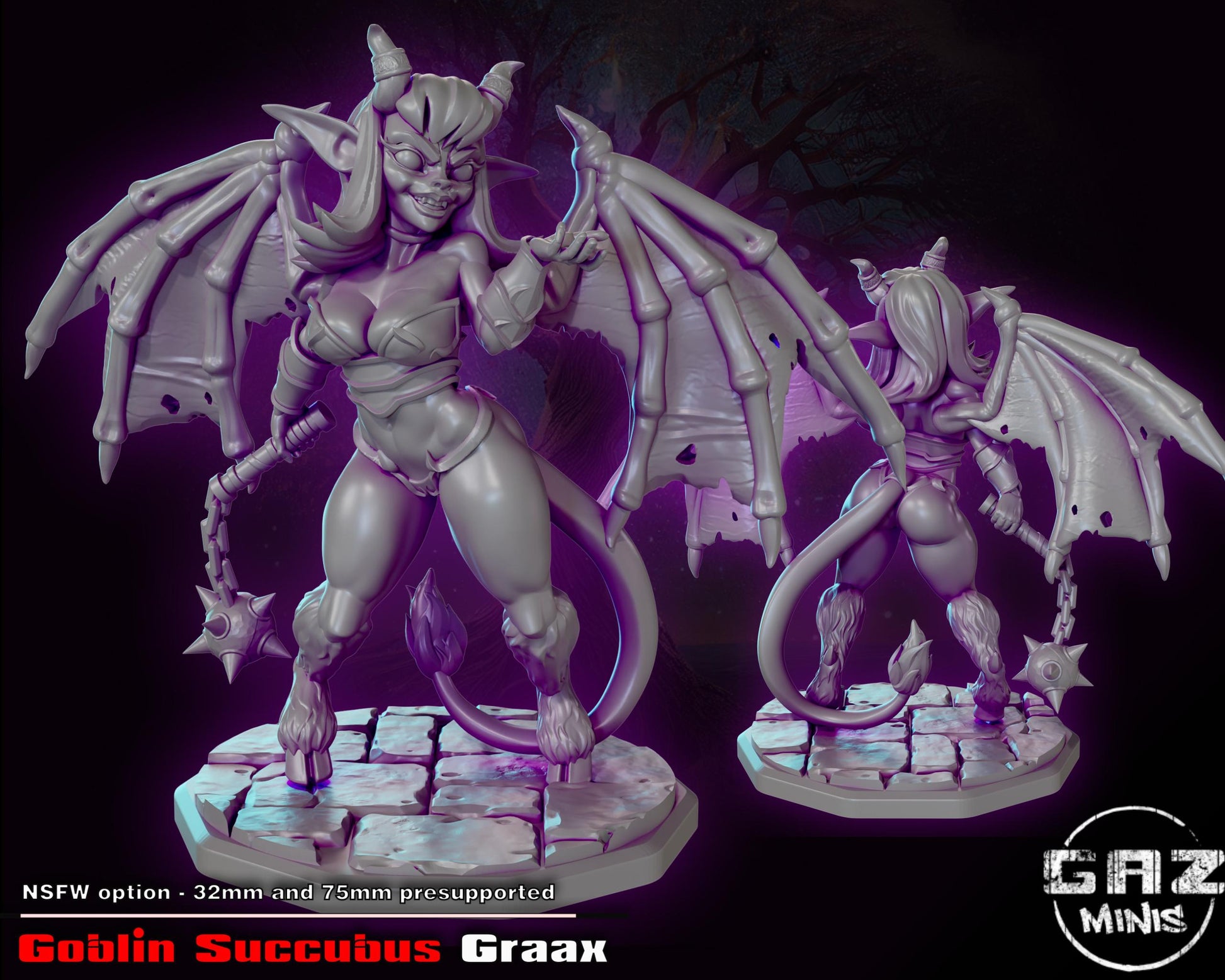 Succubus Goblin Girl | Gaz Minis