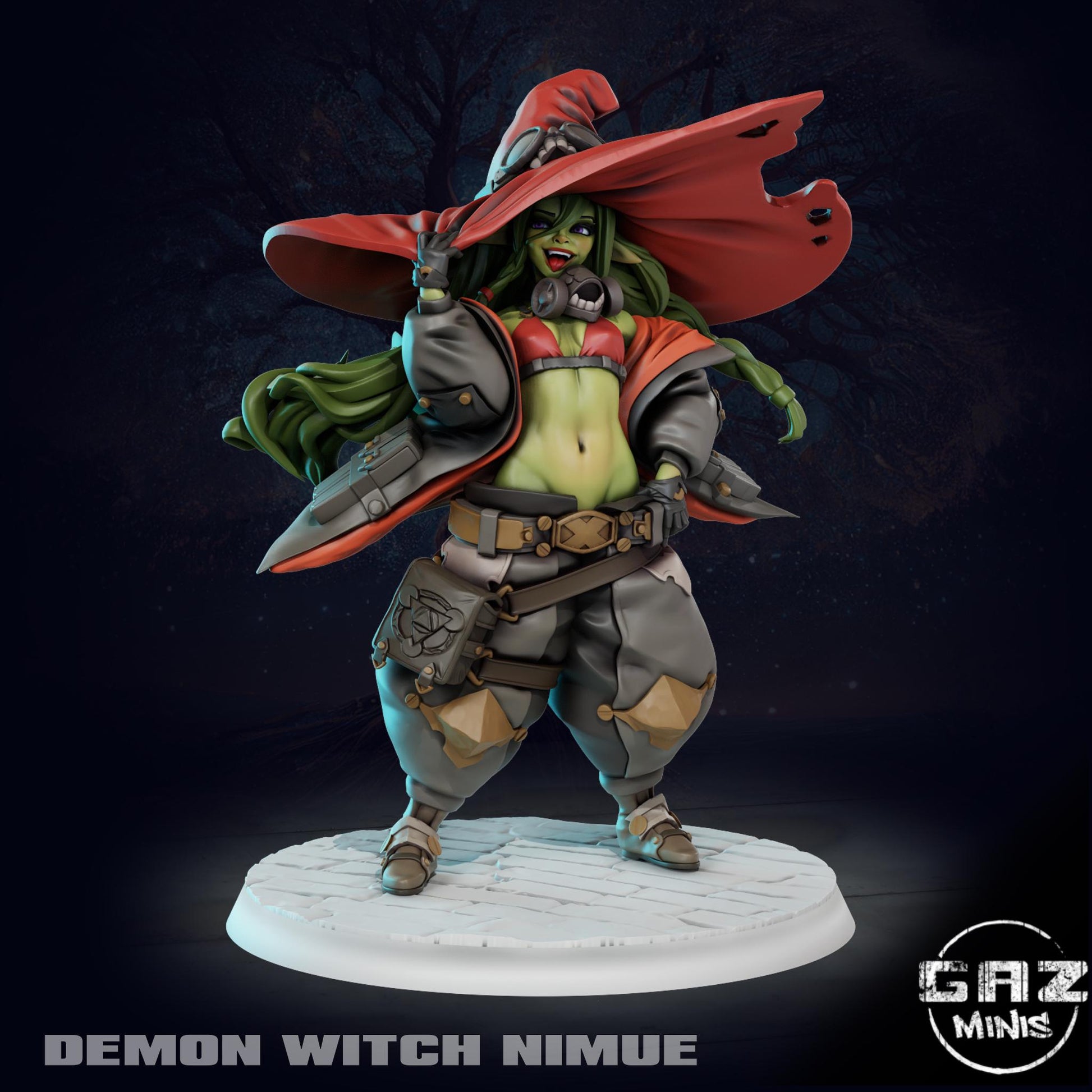 Goblin Witch Miniature | Gaz Minis