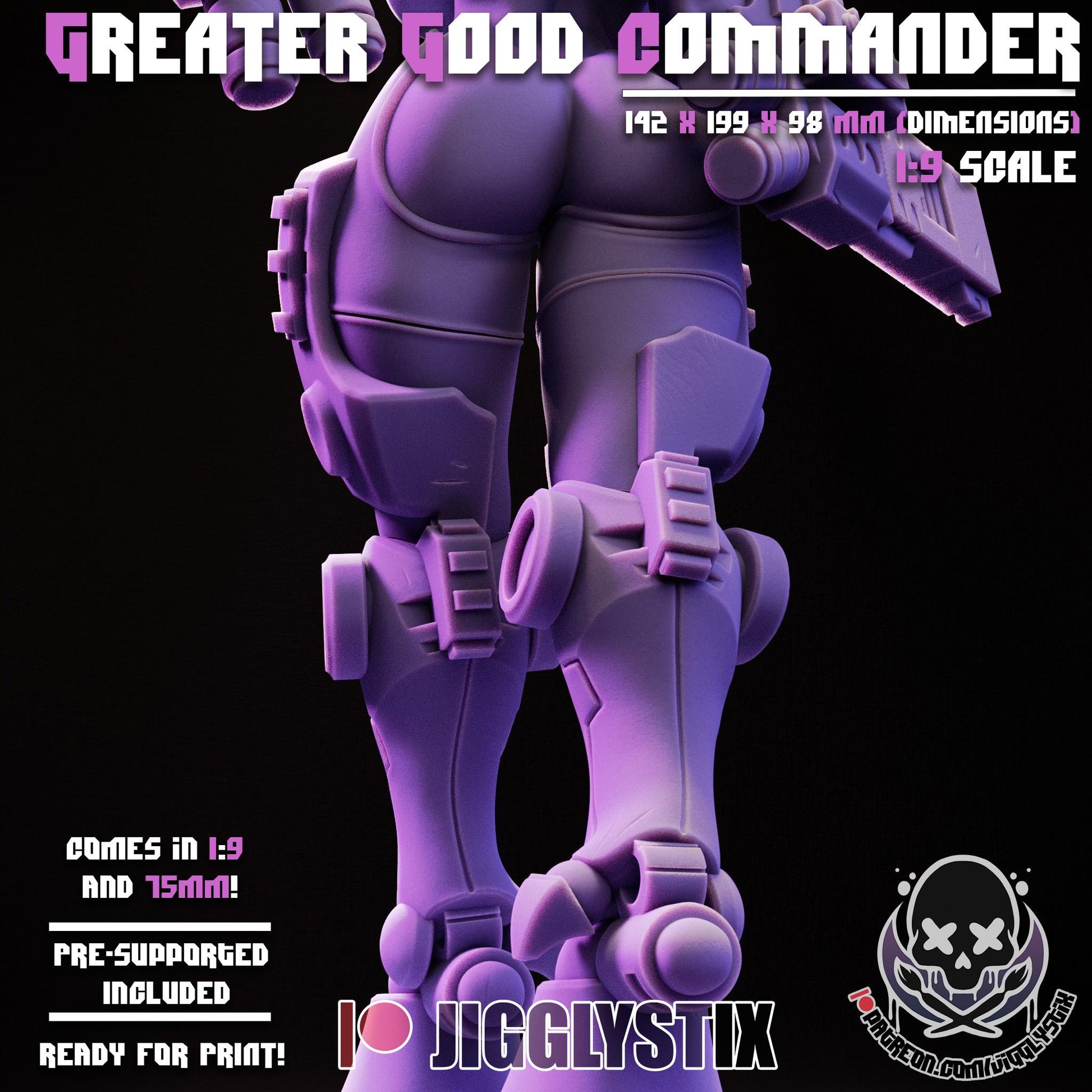 Greater Good Commander | Miniature | Jigglystix