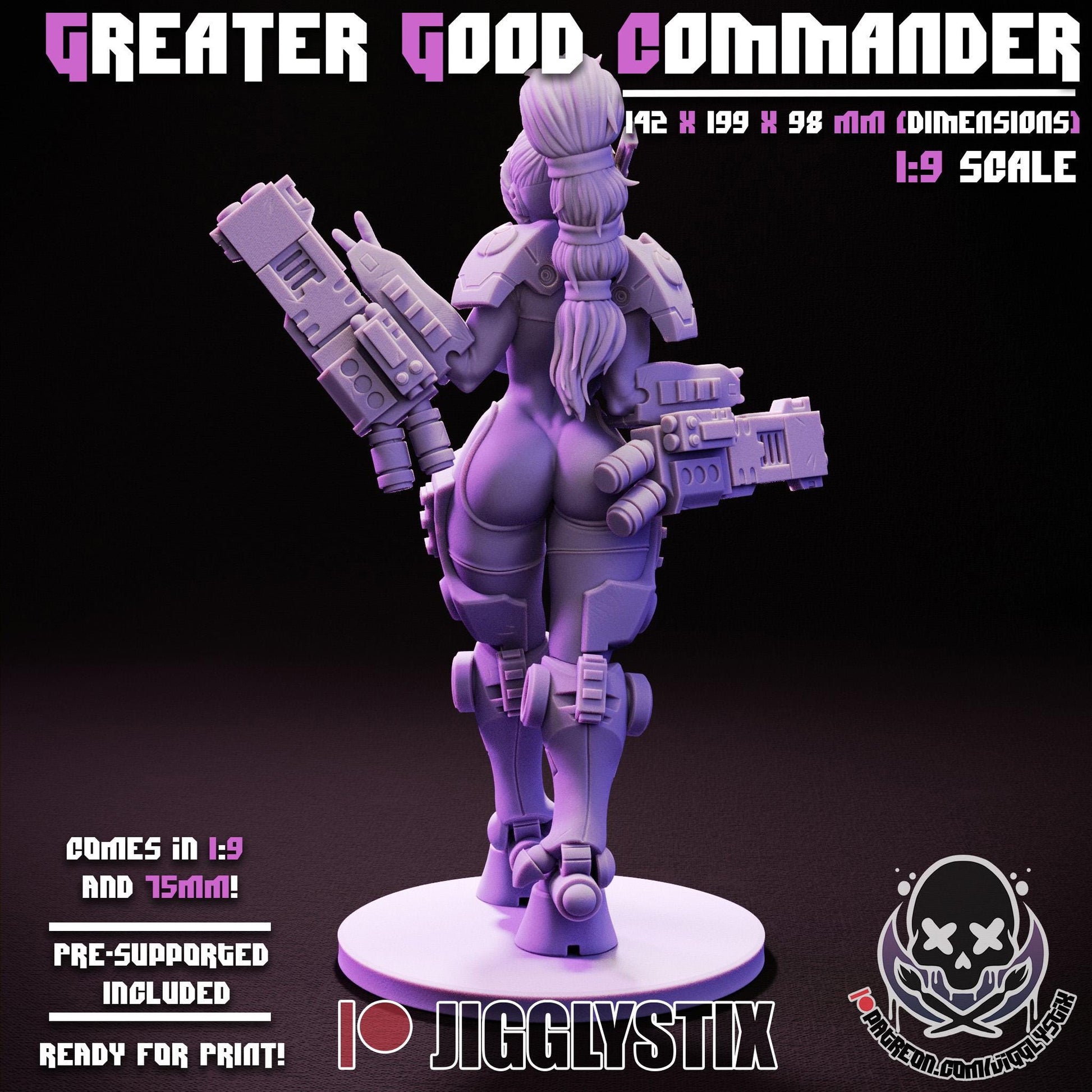 Greater Good Commander | Miniature | Jigglystix