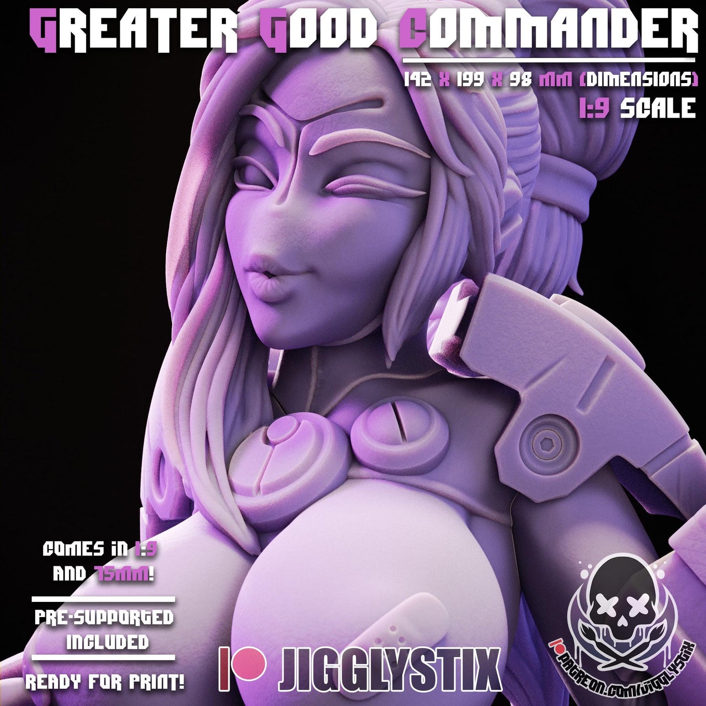 Greater Good Commander | Miniature | Jigglystix