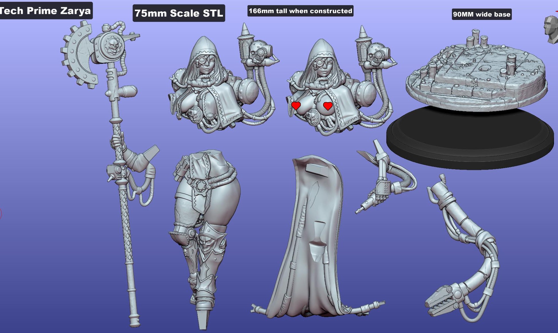Tech Prime Zarya Miniature | Gaz Minis