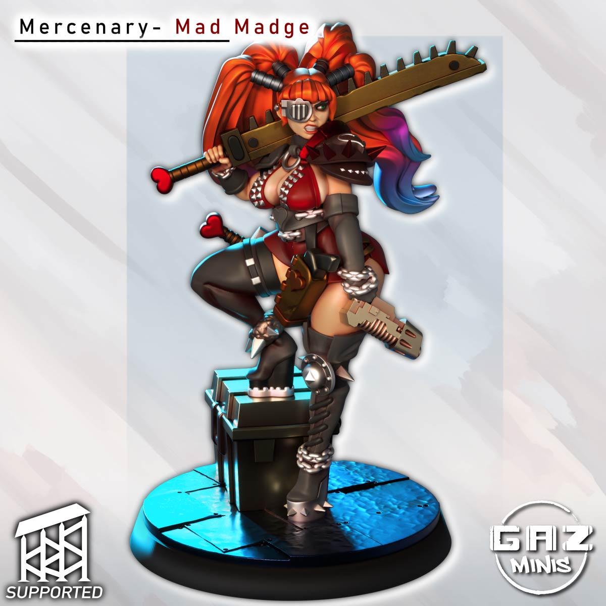 Mercenary Mad Madge | Gaz Minis