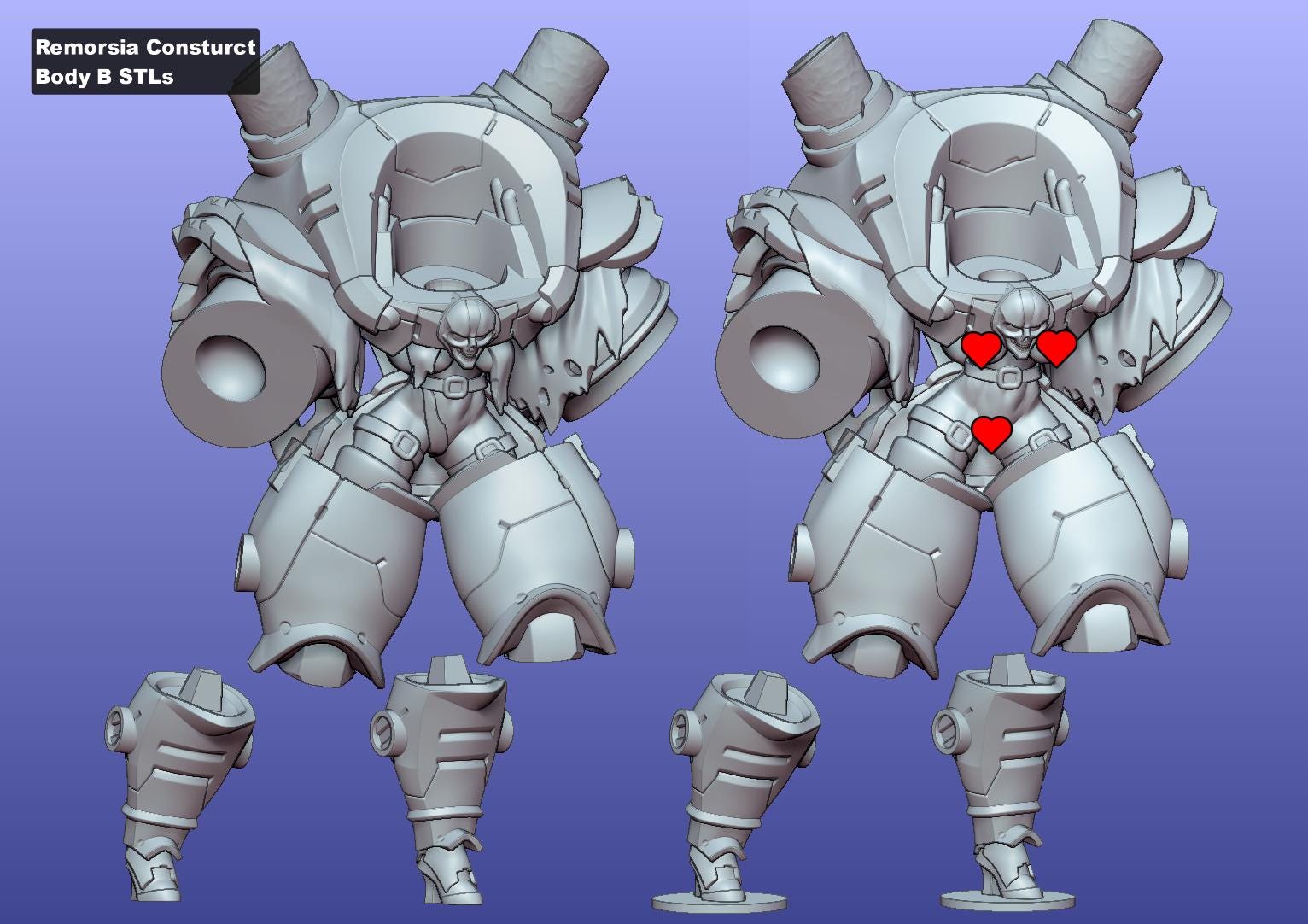 Siblings of Combat - Remorsia Constructs | Gaz Minis